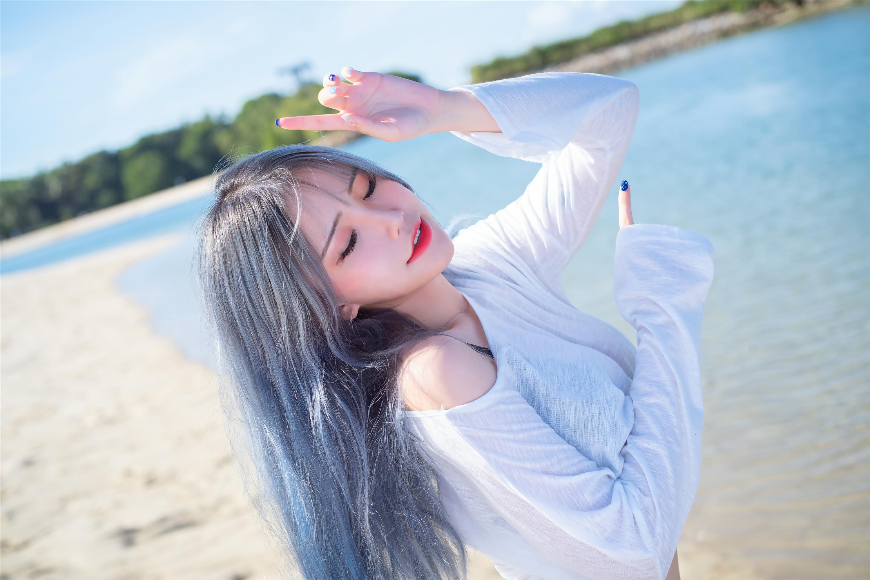 Cosplay花リリ(Plant Lily) Beach lily - 36.jpg