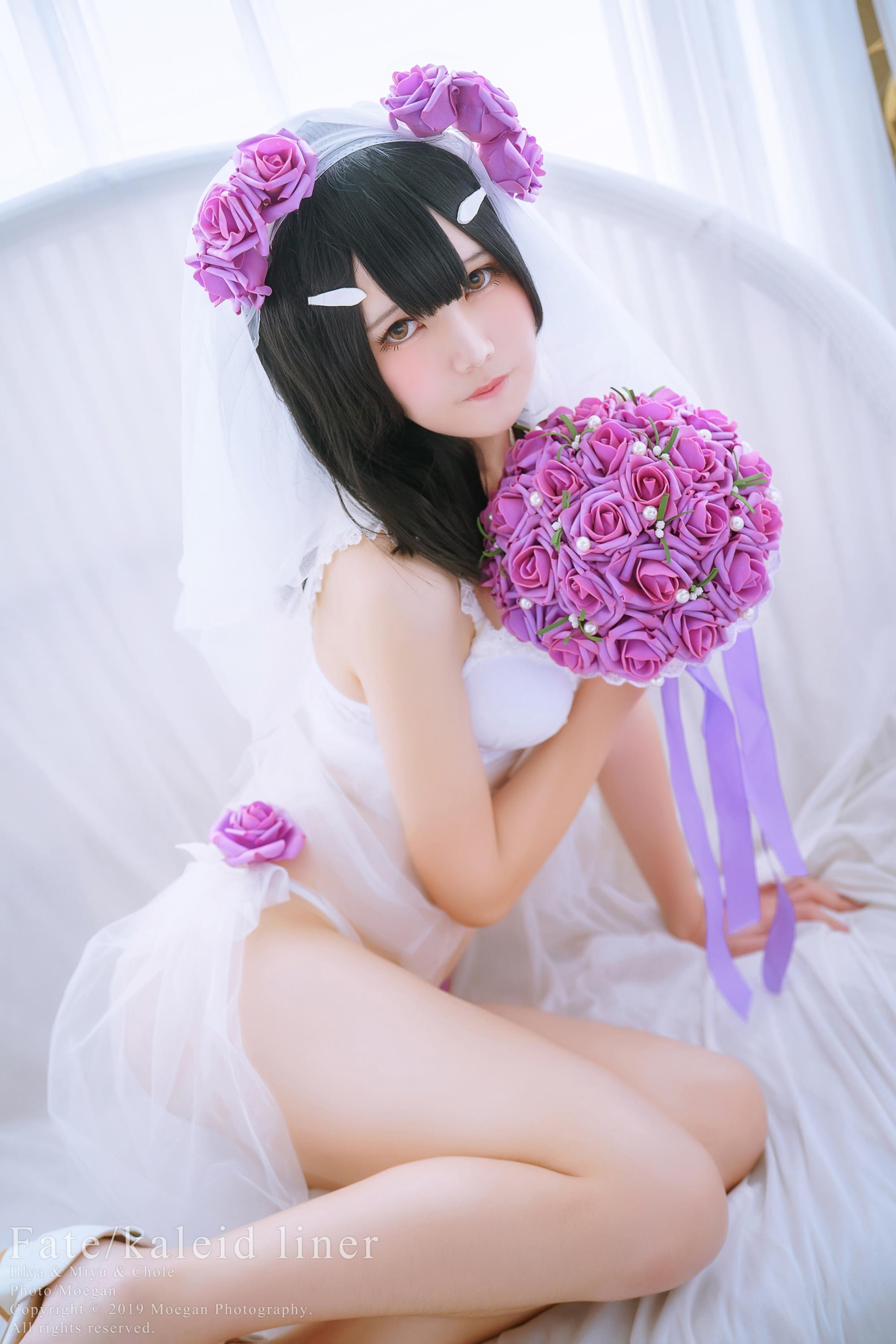 Cosplay 沖田凜花Rinka 鈴鈴Yakira 鬼姬Oni Hime Wedding Bikini ver - 12.jpg
