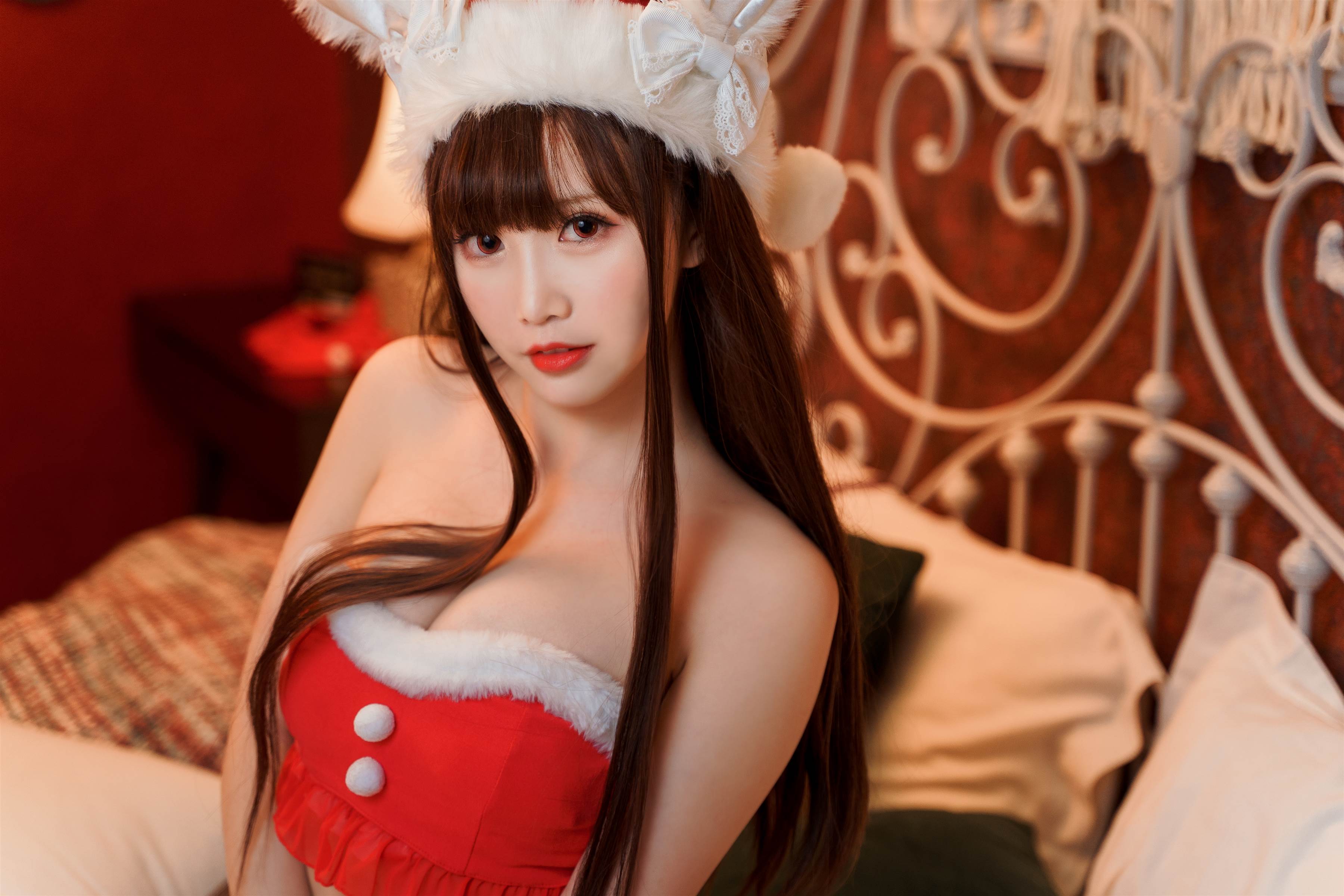 Cosplay r面饼仙儿 - 圣诞短裙 - 38.jpg