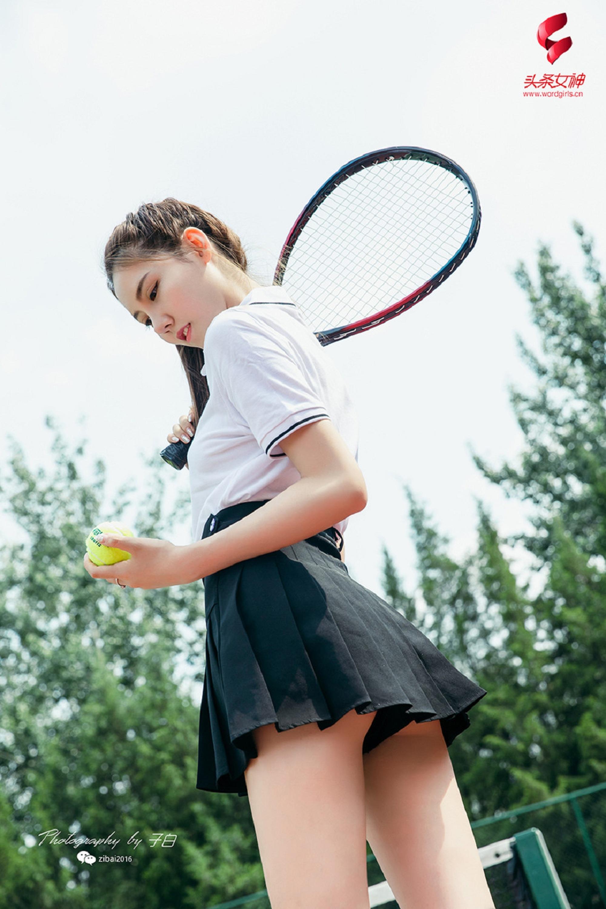 TouTiao头条女神 2019.07.13 莎伦 我是网球美少女 - 15.jpg