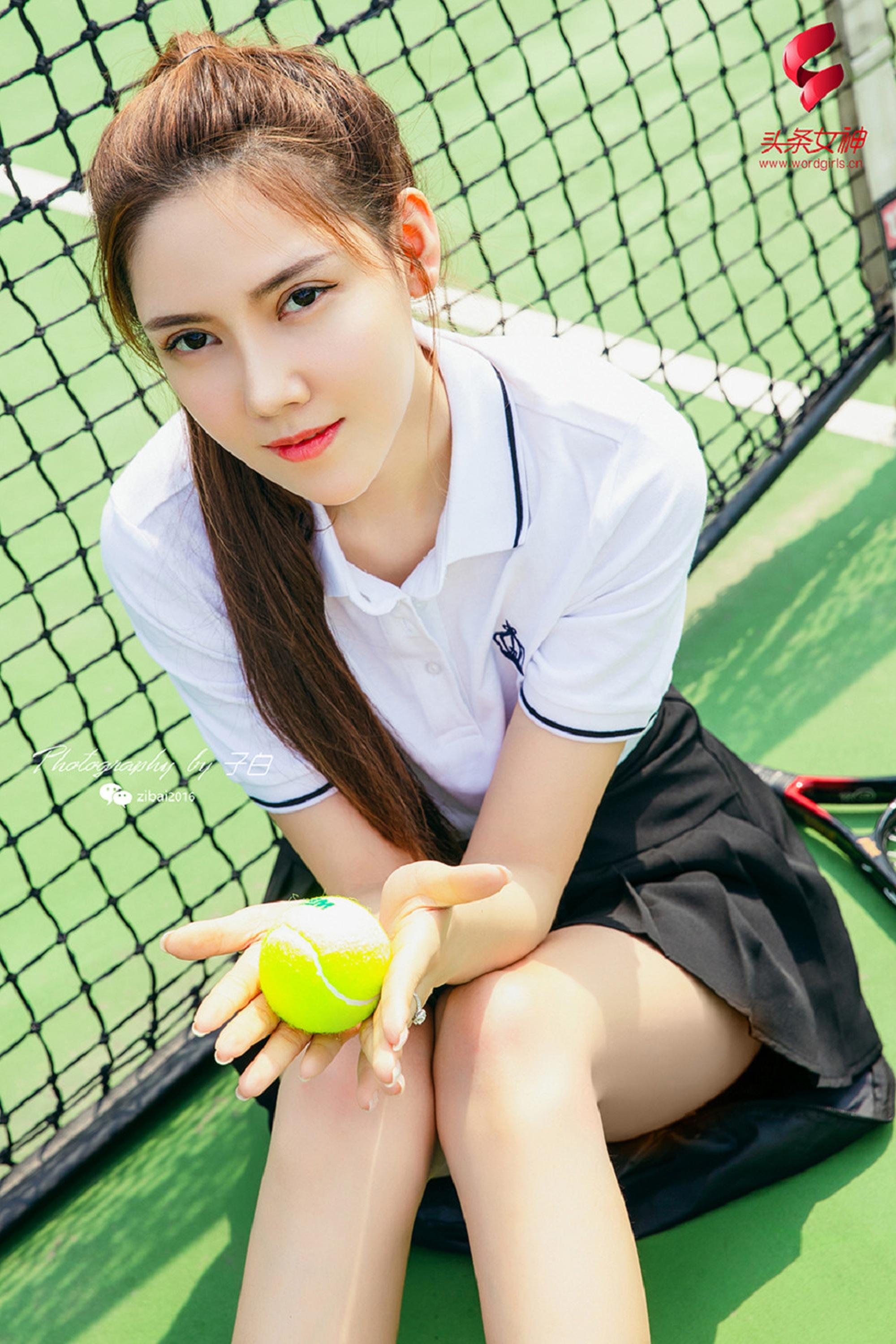 TouTiao头条女神 2019.07.13 莎伦 我是网球美少女 - 17.jpg