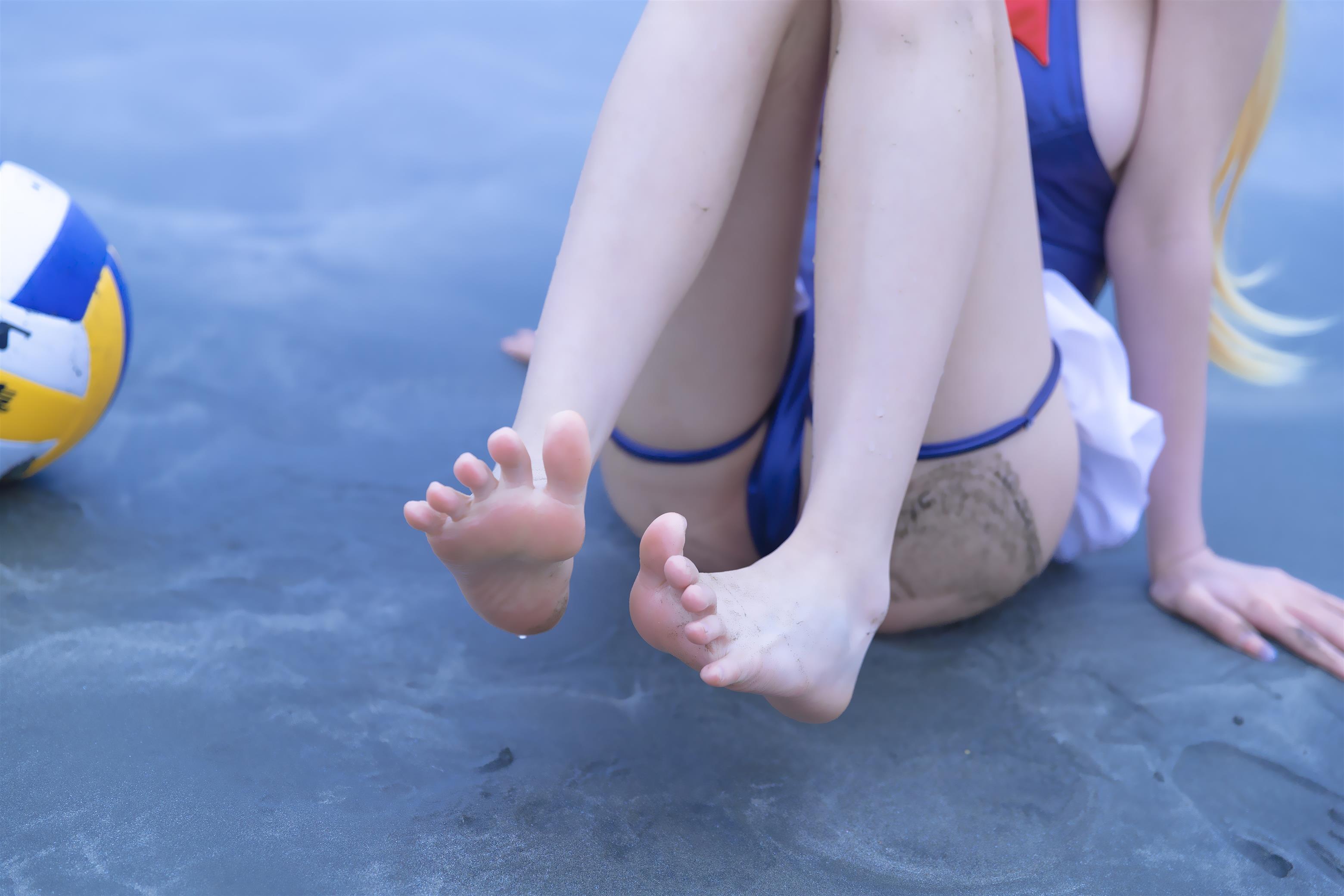 Cospaly 尤物清水由乃  玛丽萝丝蓝色泳衣 - 31.jpg