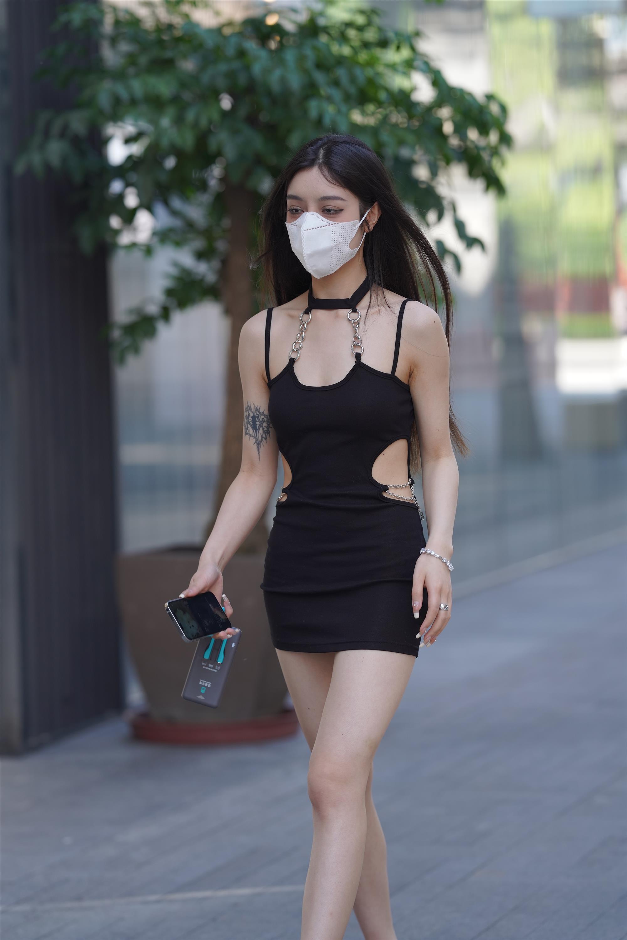 Street girl in a black slip dress - 29.jpg