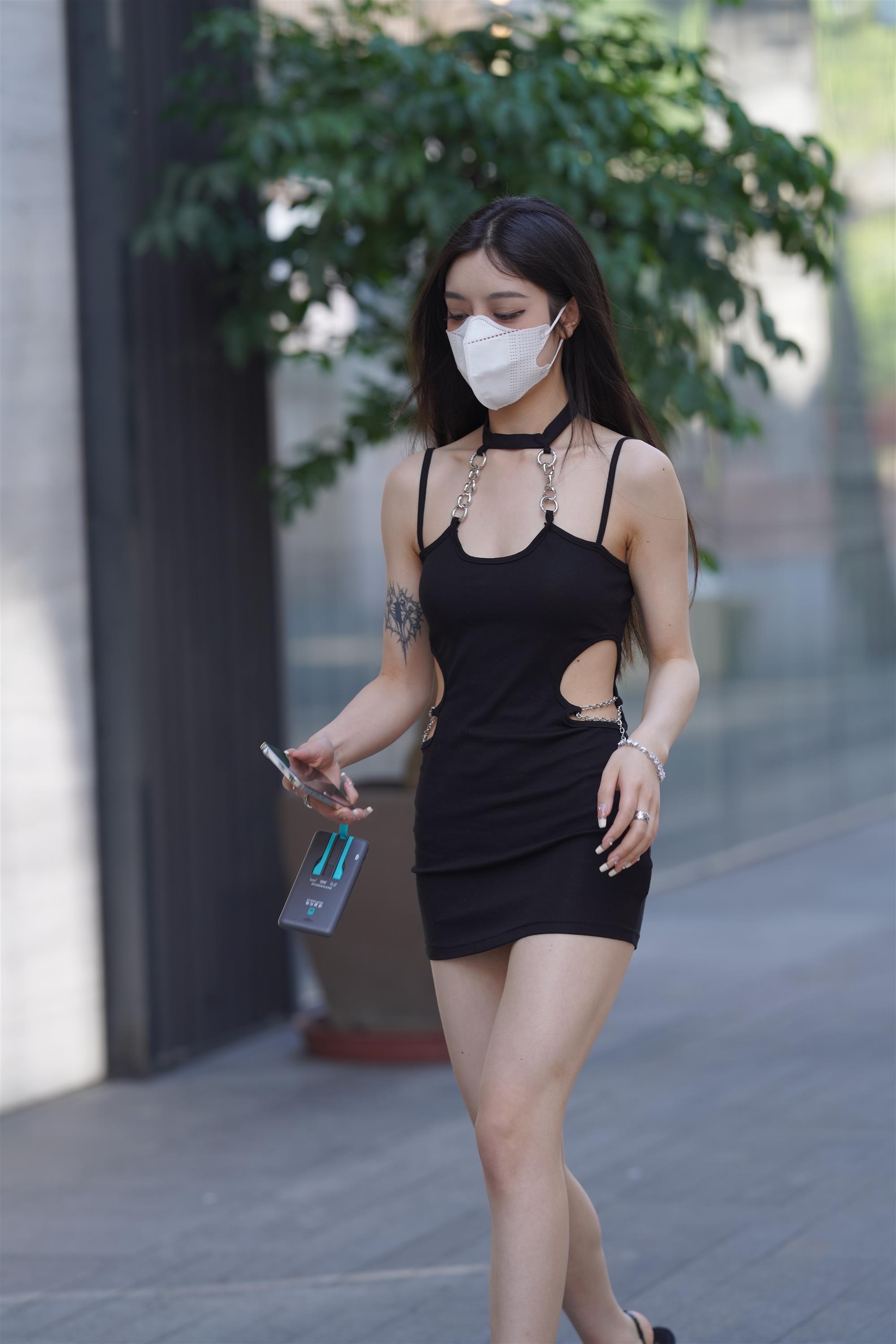 Street girl in a black slip dress - 30.jpg