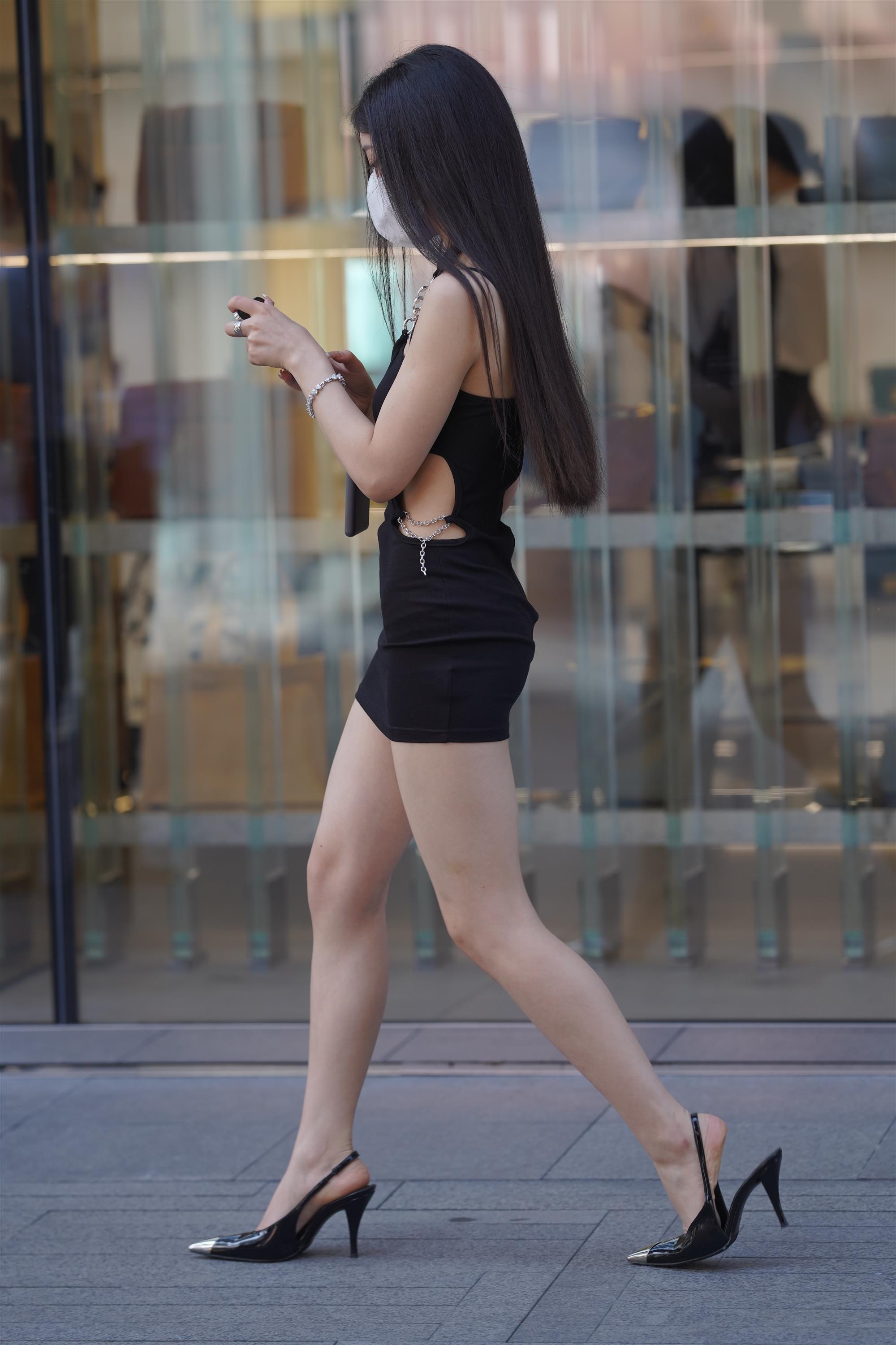 Street girl in a black slip dress - 60.jpg