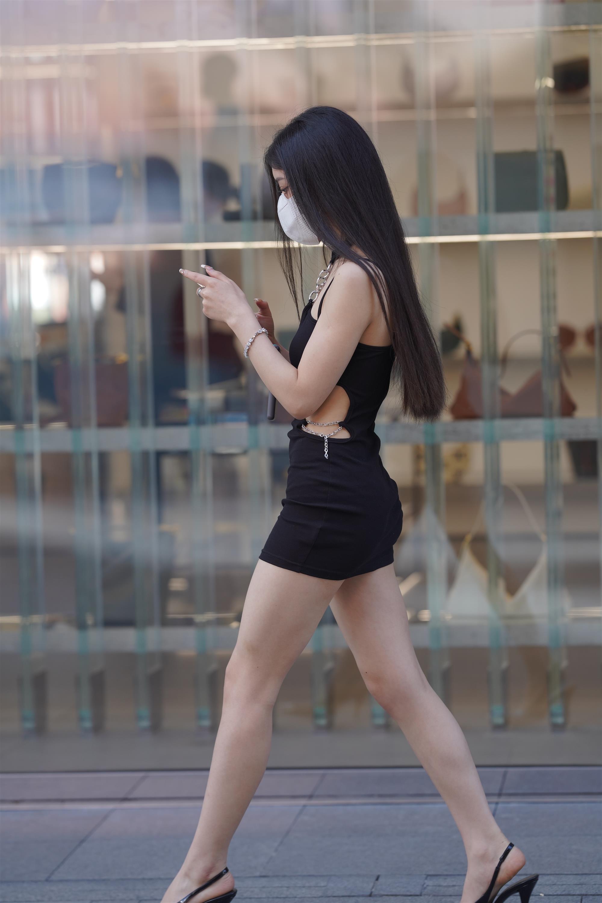 Street girl in a black slip dress - 57.jpg