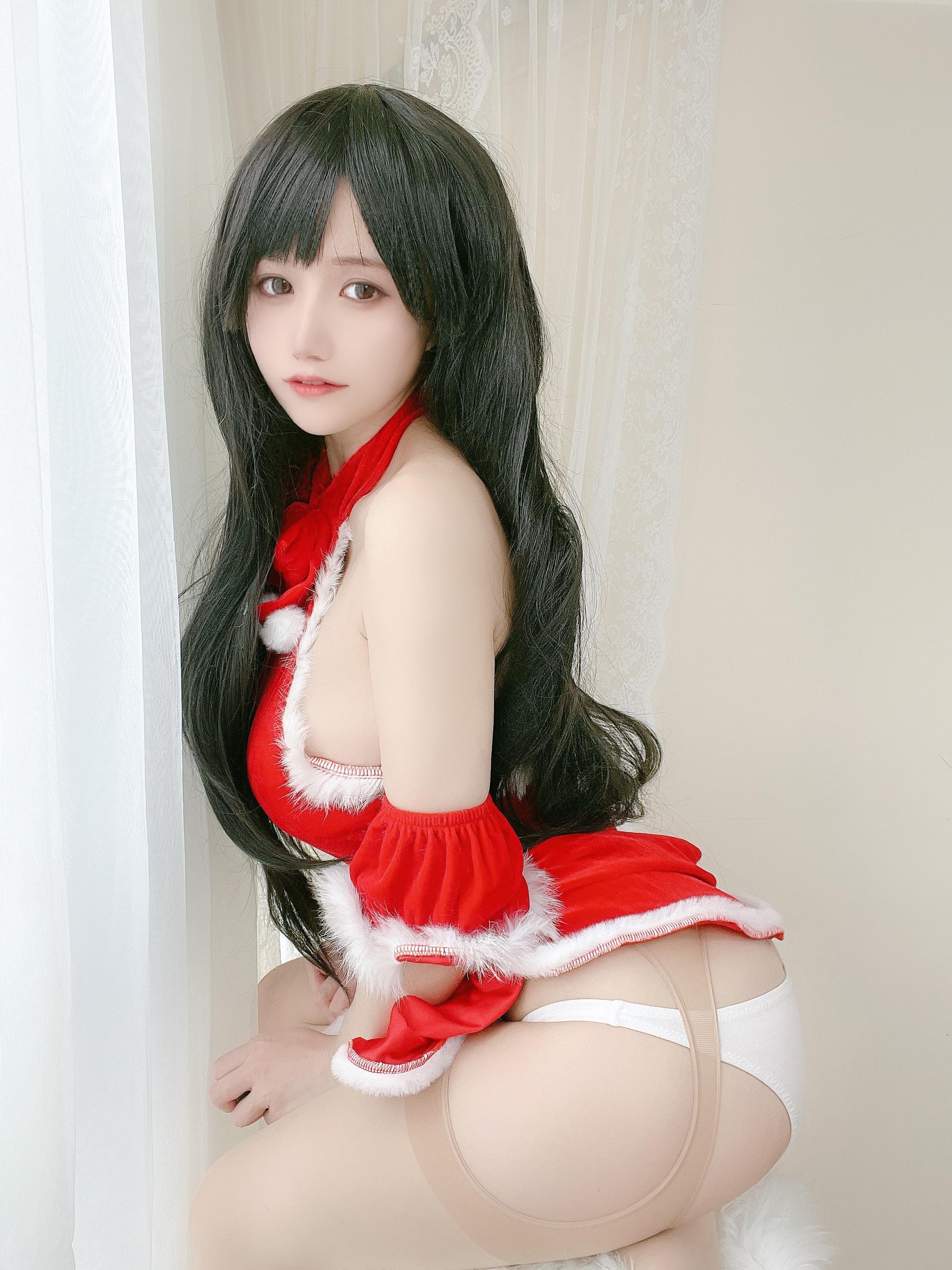 Cosplay 小仓千代w  红色圣诞礼物裙 - 7.jpg