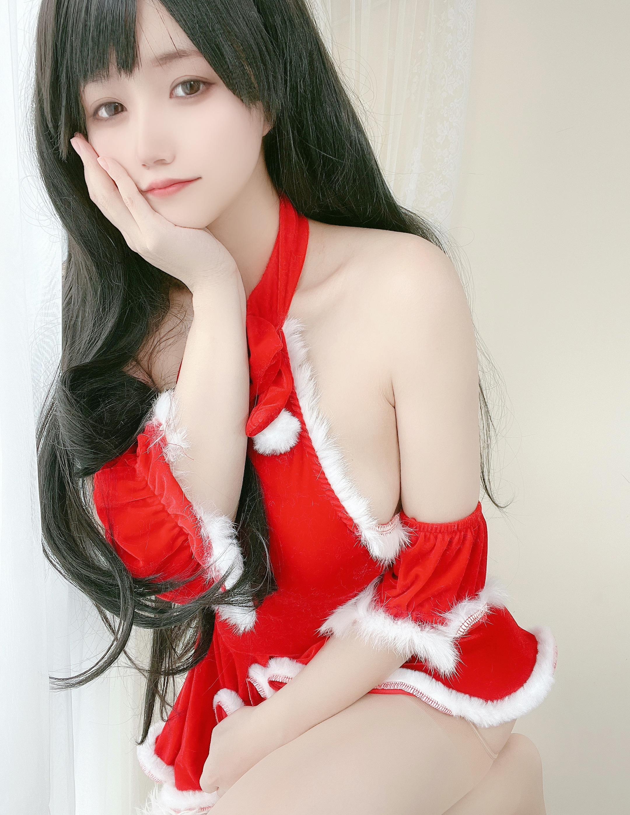 Cosplay 小仓千代w  红色圣诞礼物裙 - 10.jpg