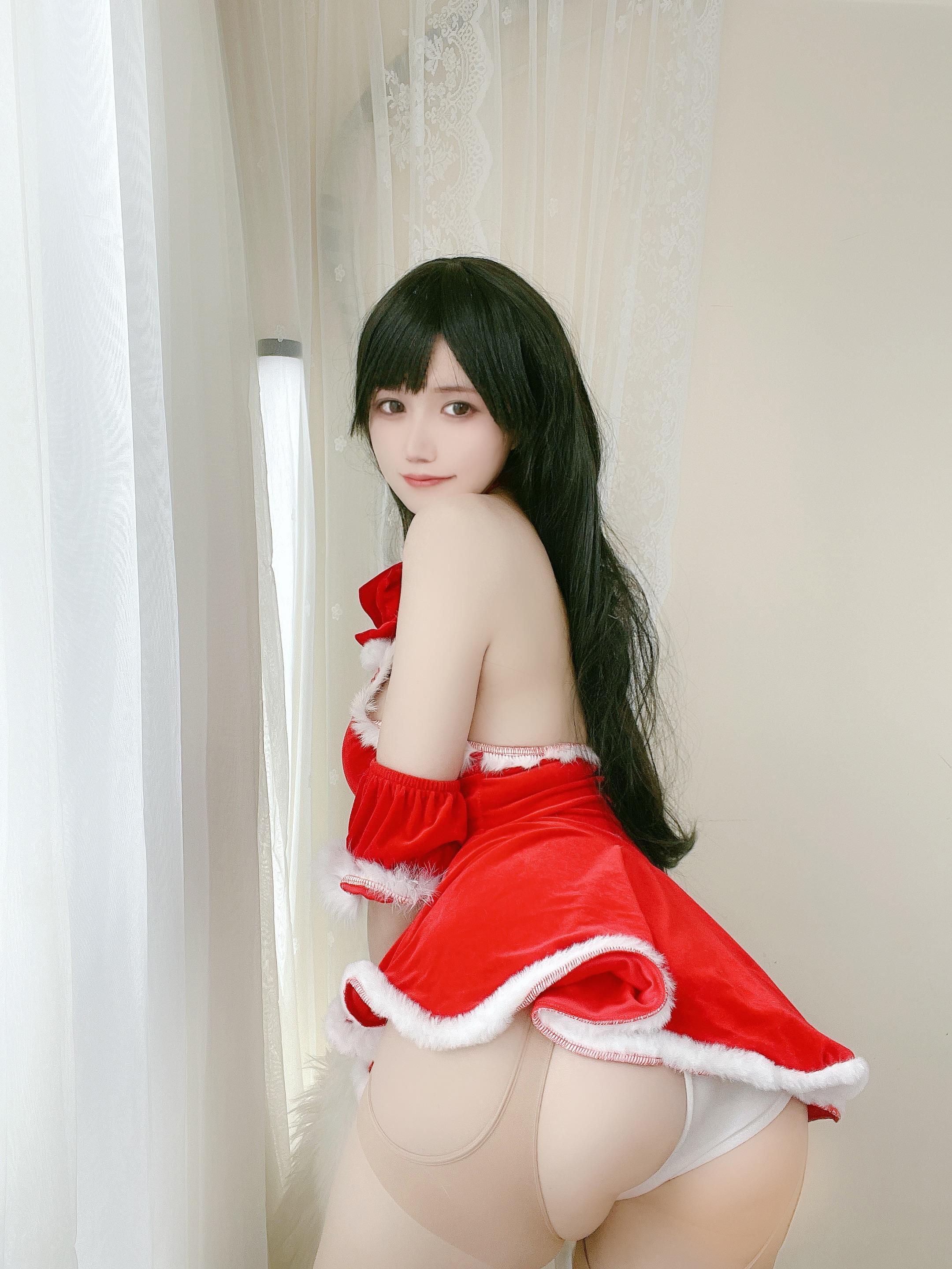 Cosplay 小仓千代w  红色圣诞礼物裙 - 15.jpg