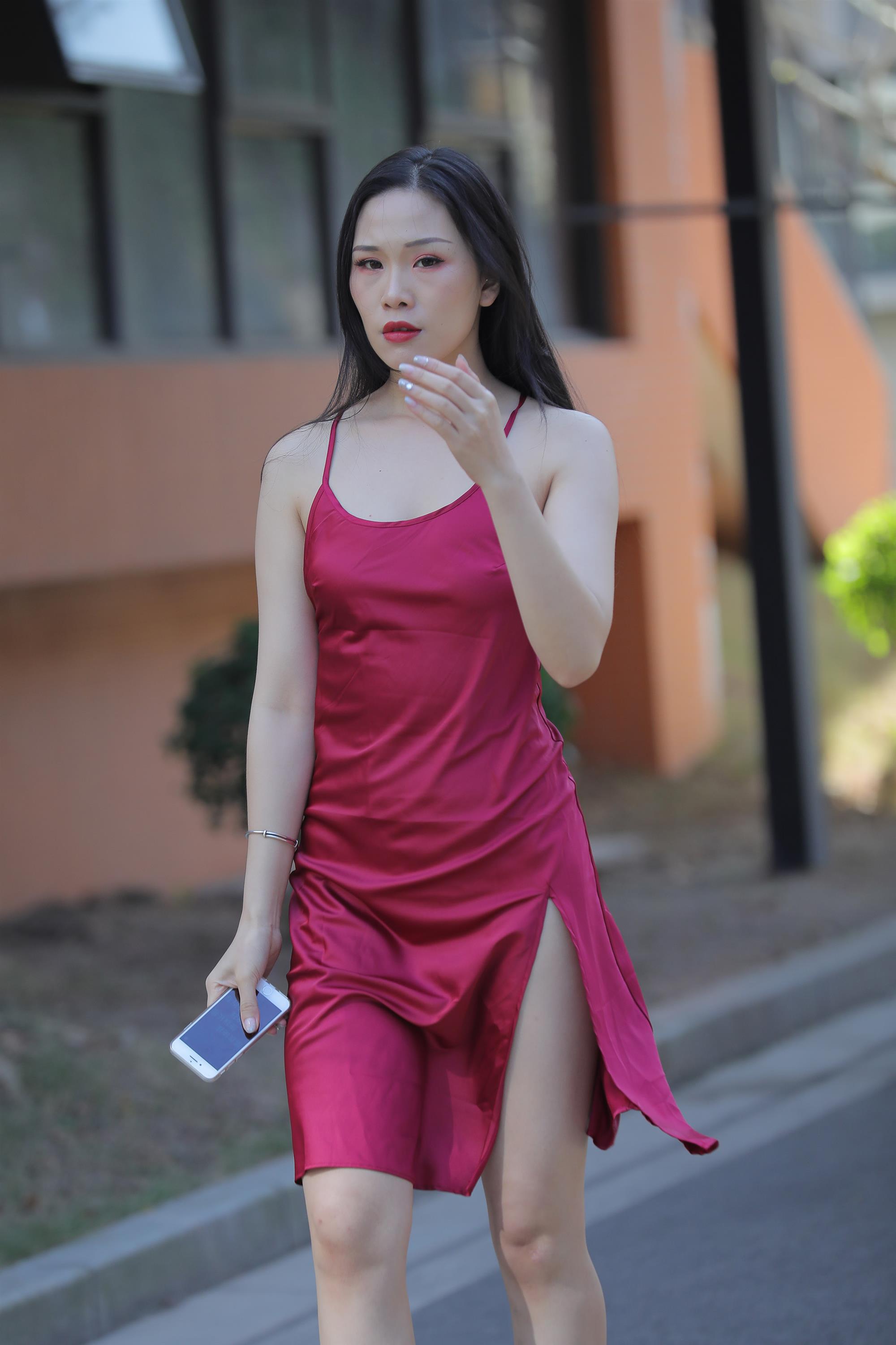 Street beauty in a red dress - 75.jpg