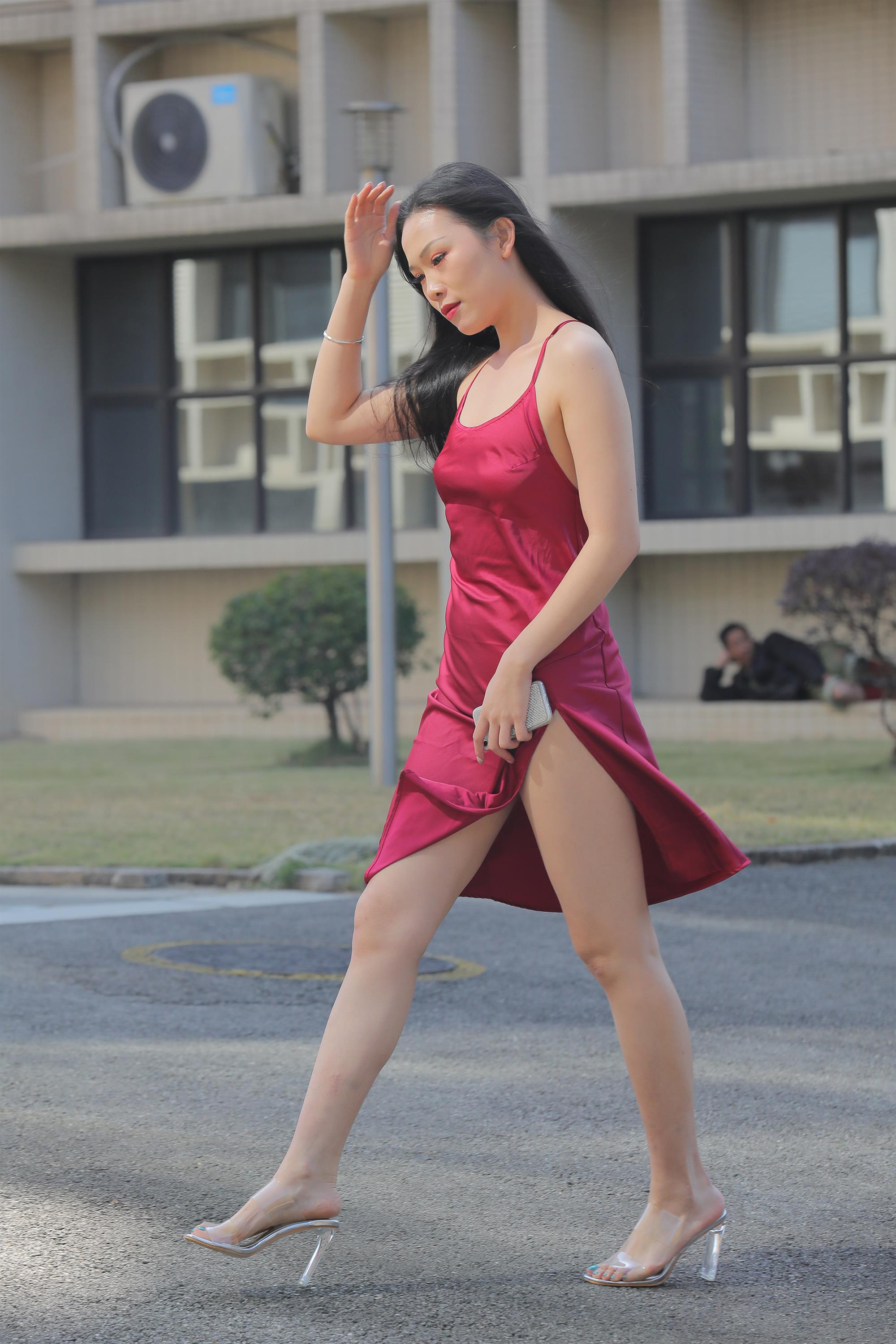 Street beauty in a red dress - 23.jpg