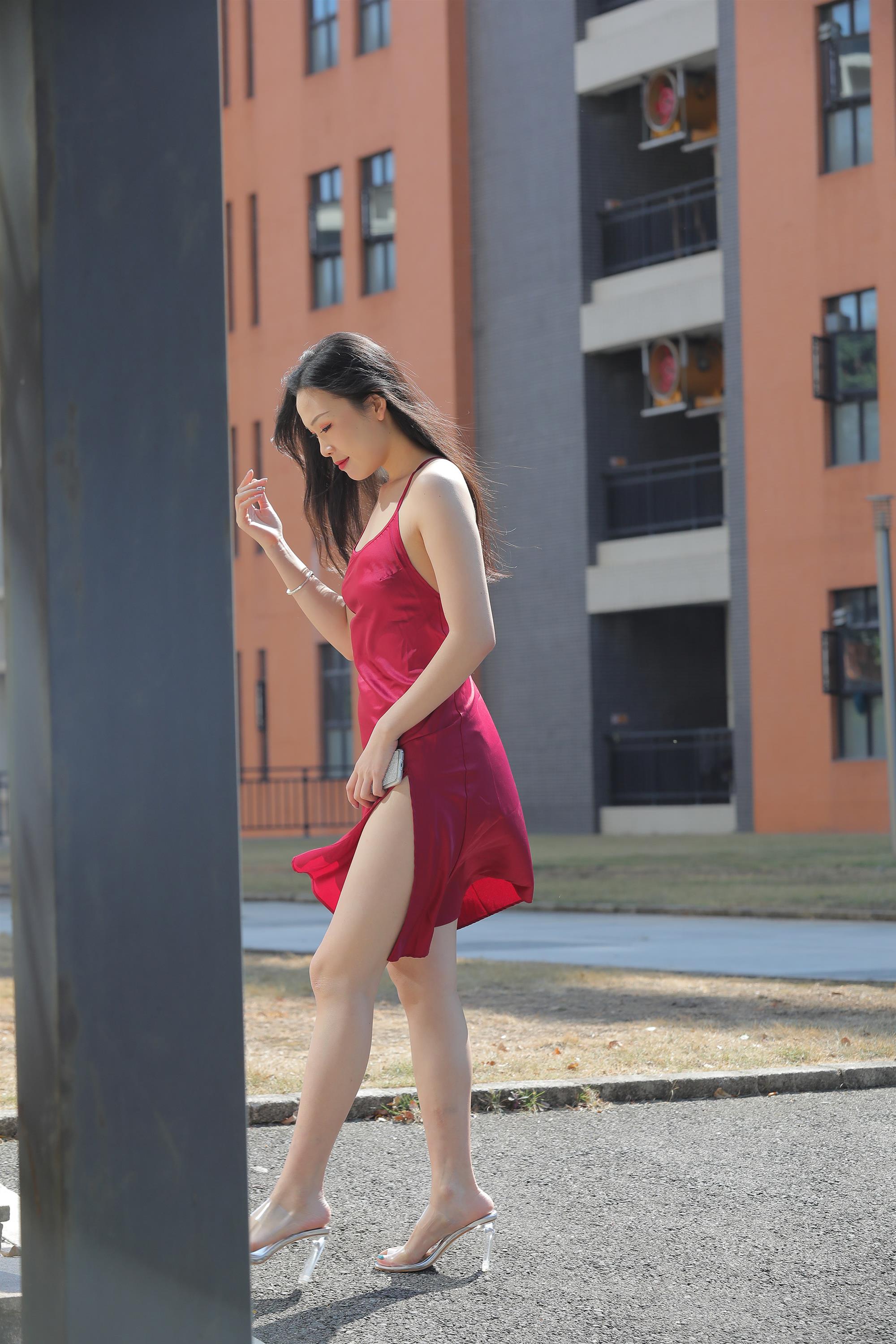 Street beauty in a red dress - 31.jpg