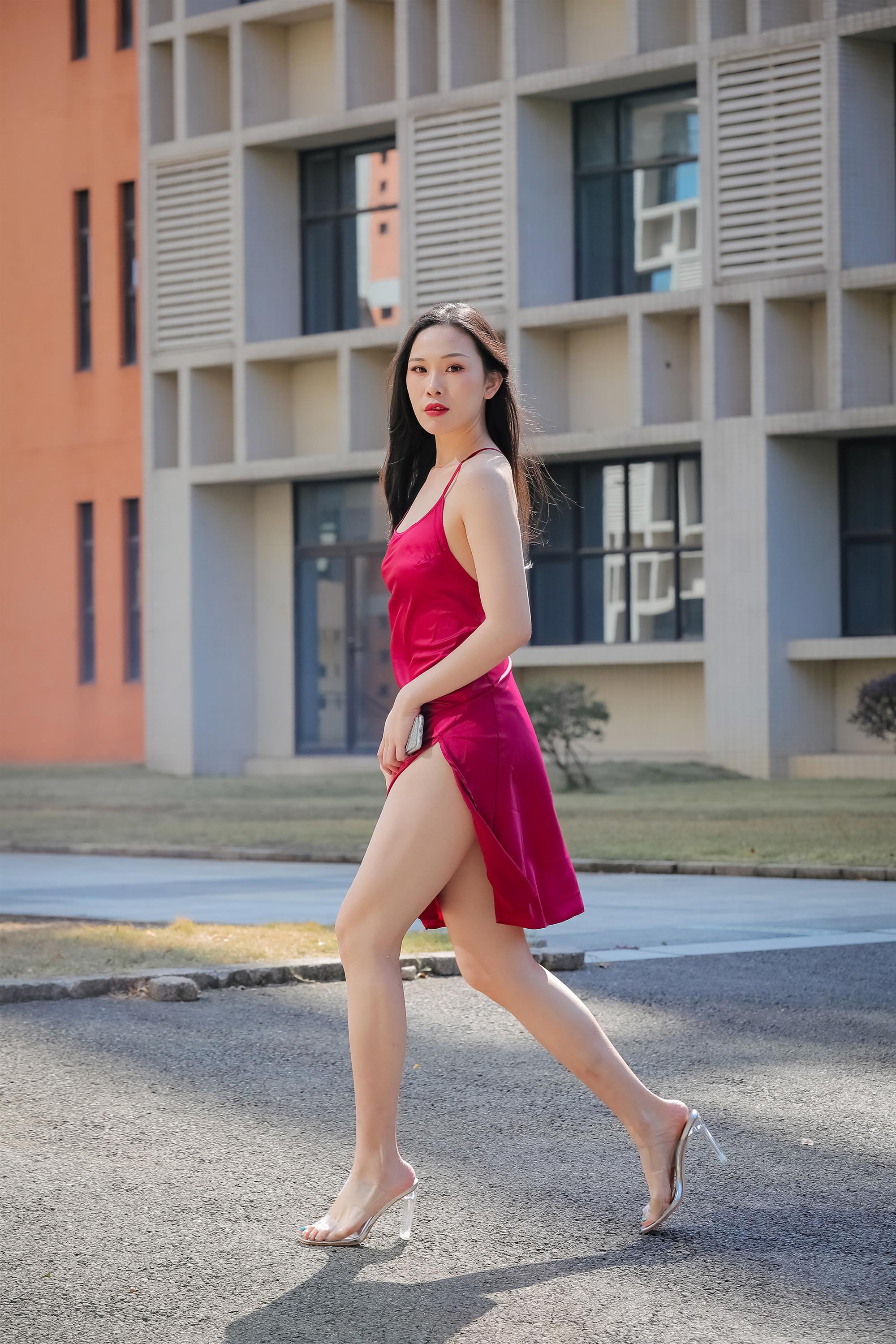 Street beauty in a red dress - 26.jpg