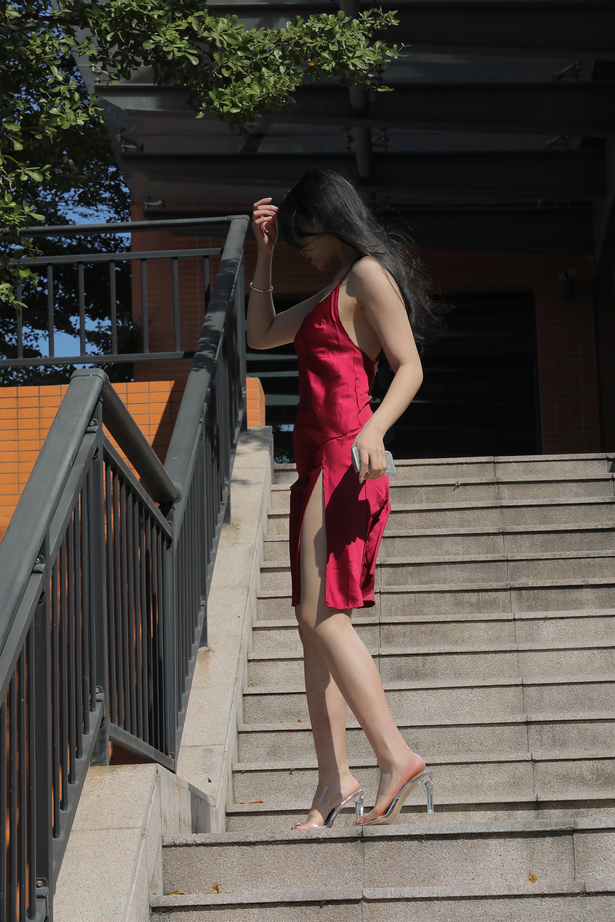 Street beauty in a red dress - 12.jpg