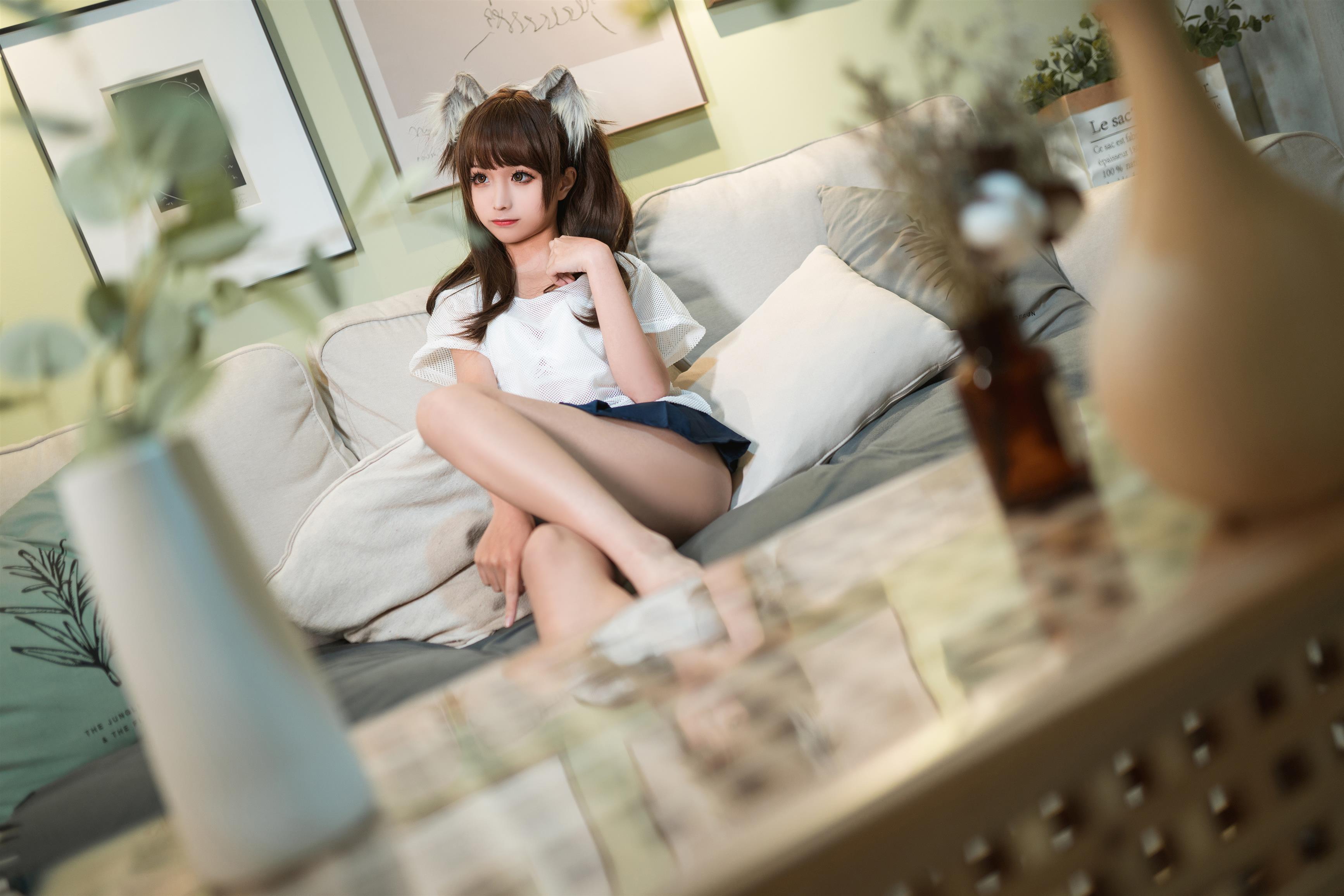 Cosplay Girl momo 短裙猫耳 - 26.jpg
