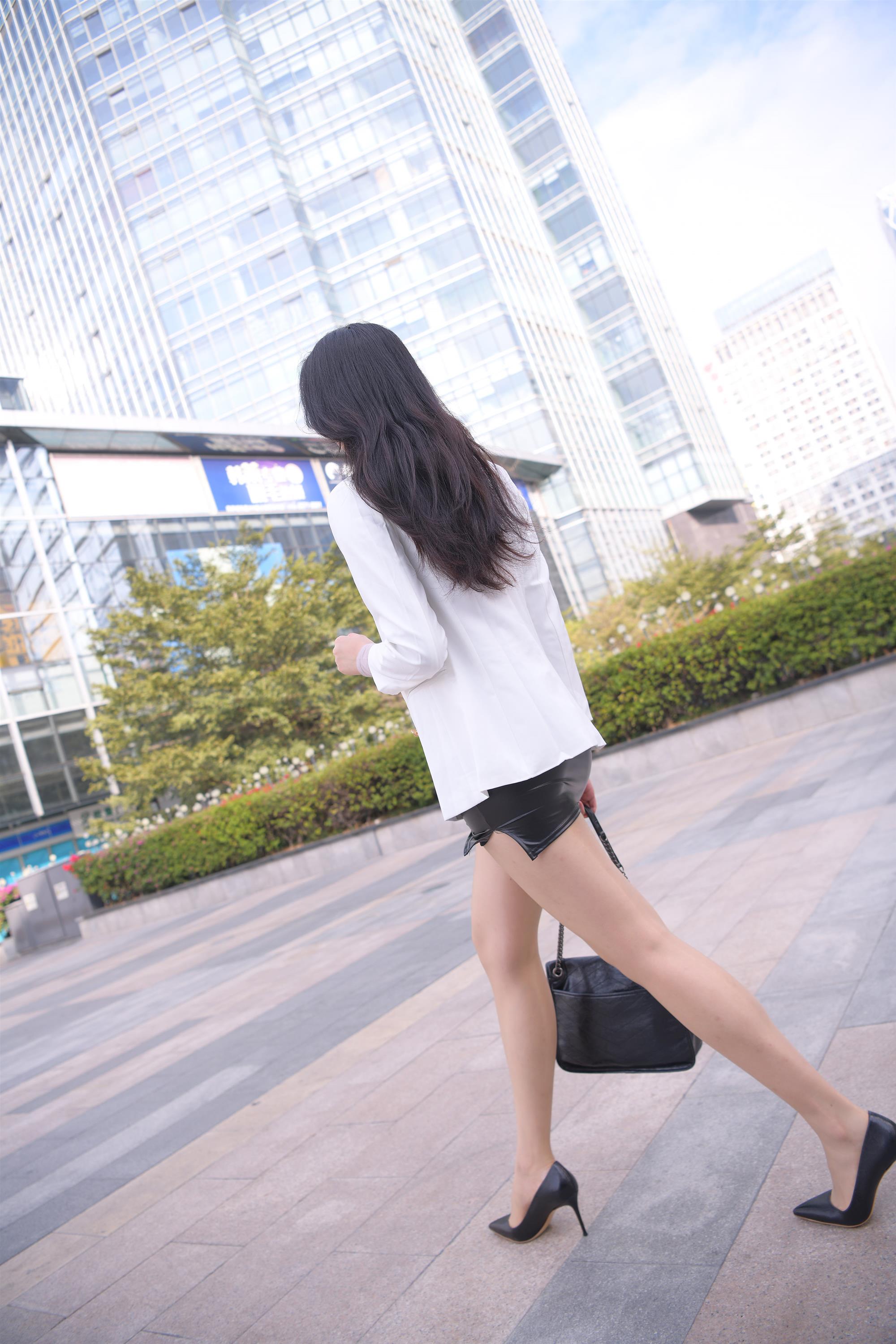 Street black mini skirt white suit - 32.jpg