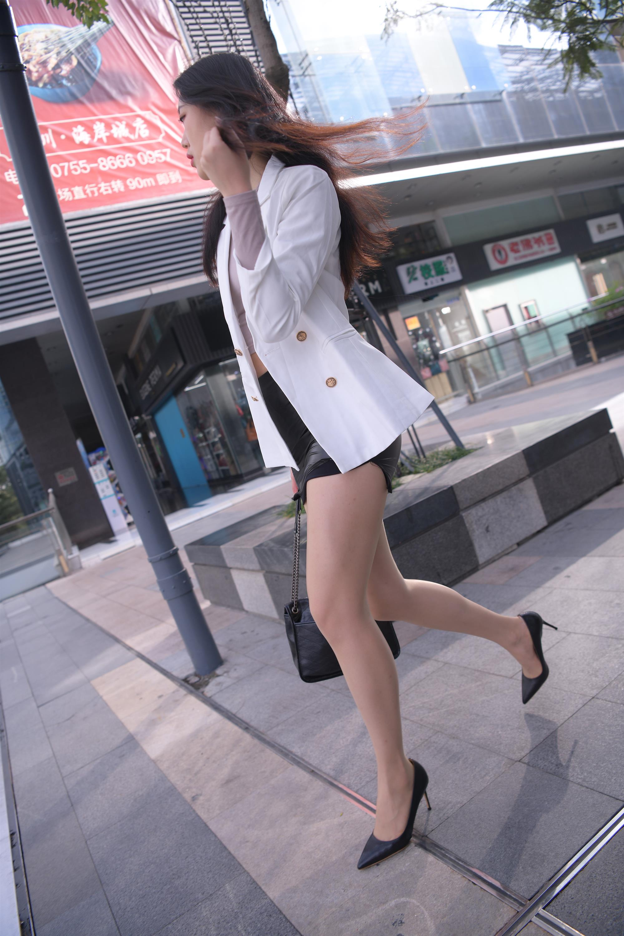 Street black mini skirt white suit - 18.jpg
