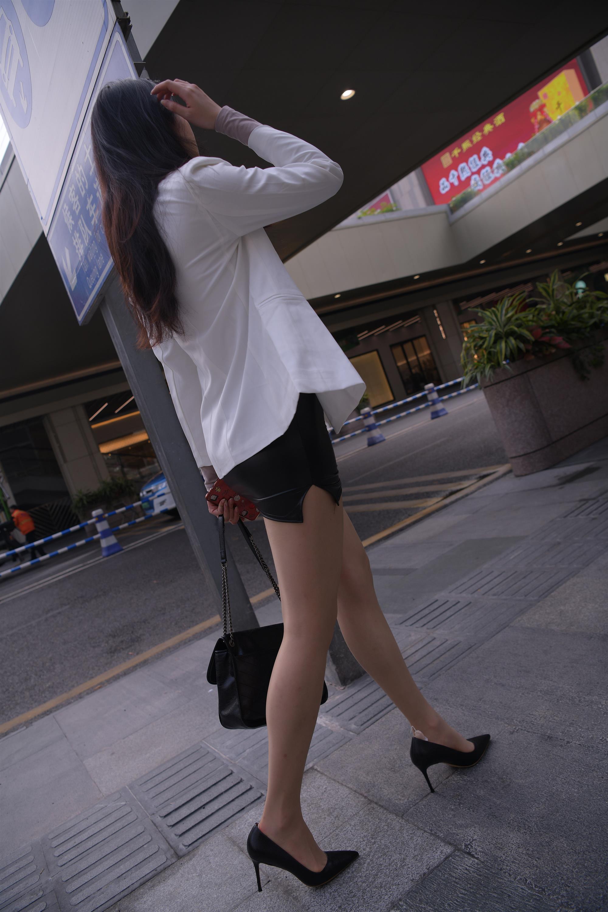 Street black mini skirt white suit - 119.jpg