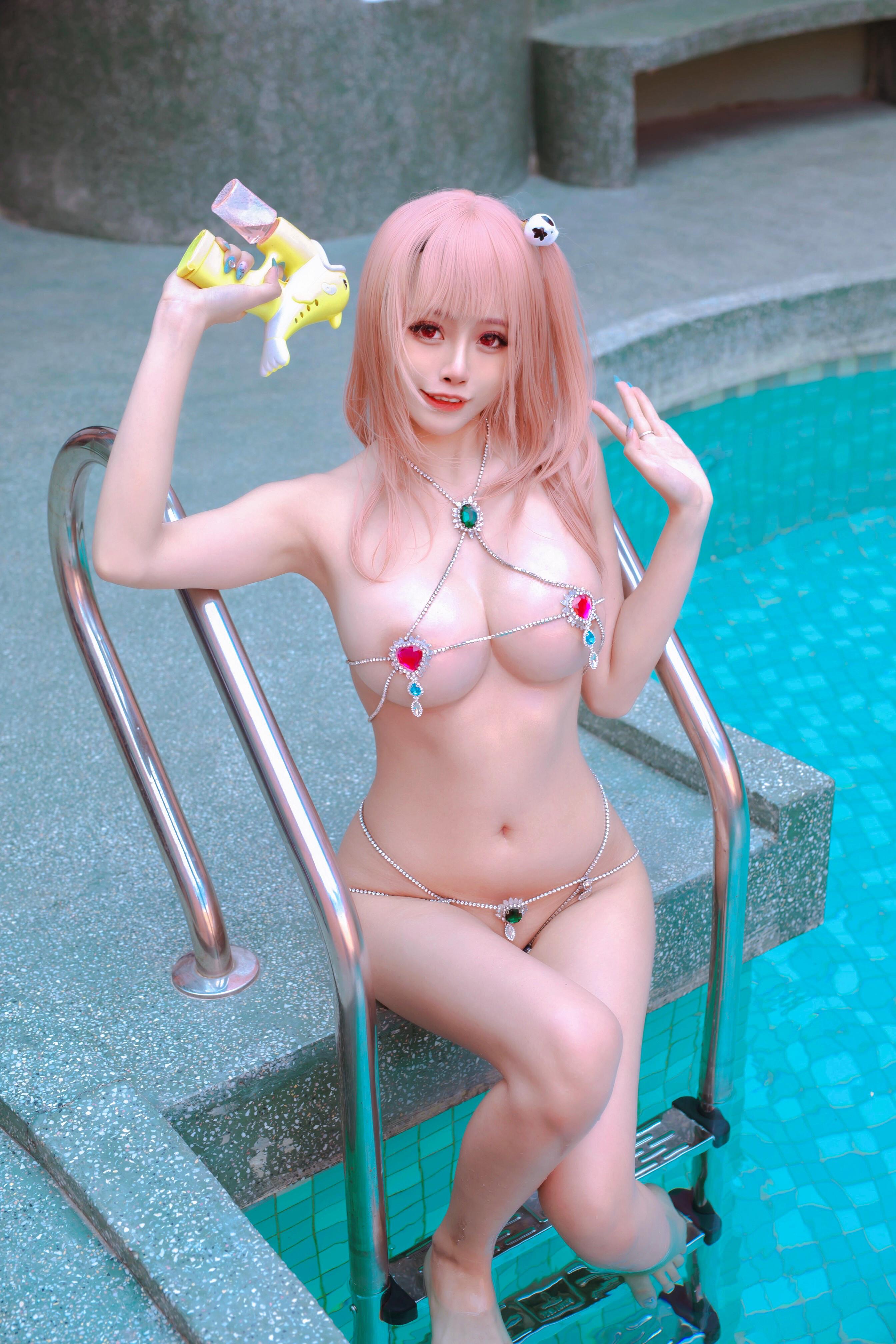 Cosplay 性感萝莉Byoru Honoka Fortune Swimsuit - 13.jpg