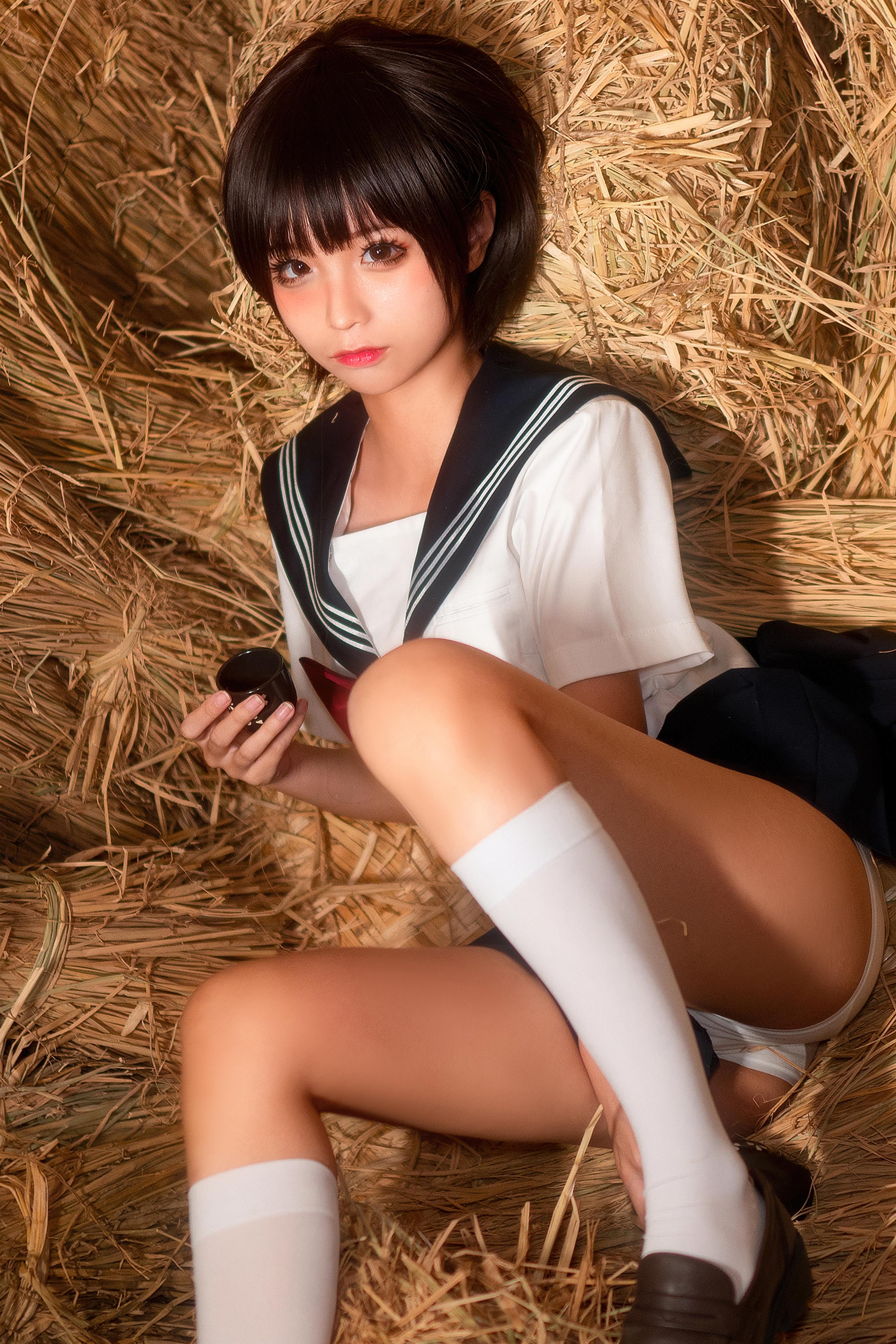 Cosplay Girl momo 稻草 - 15.jpg