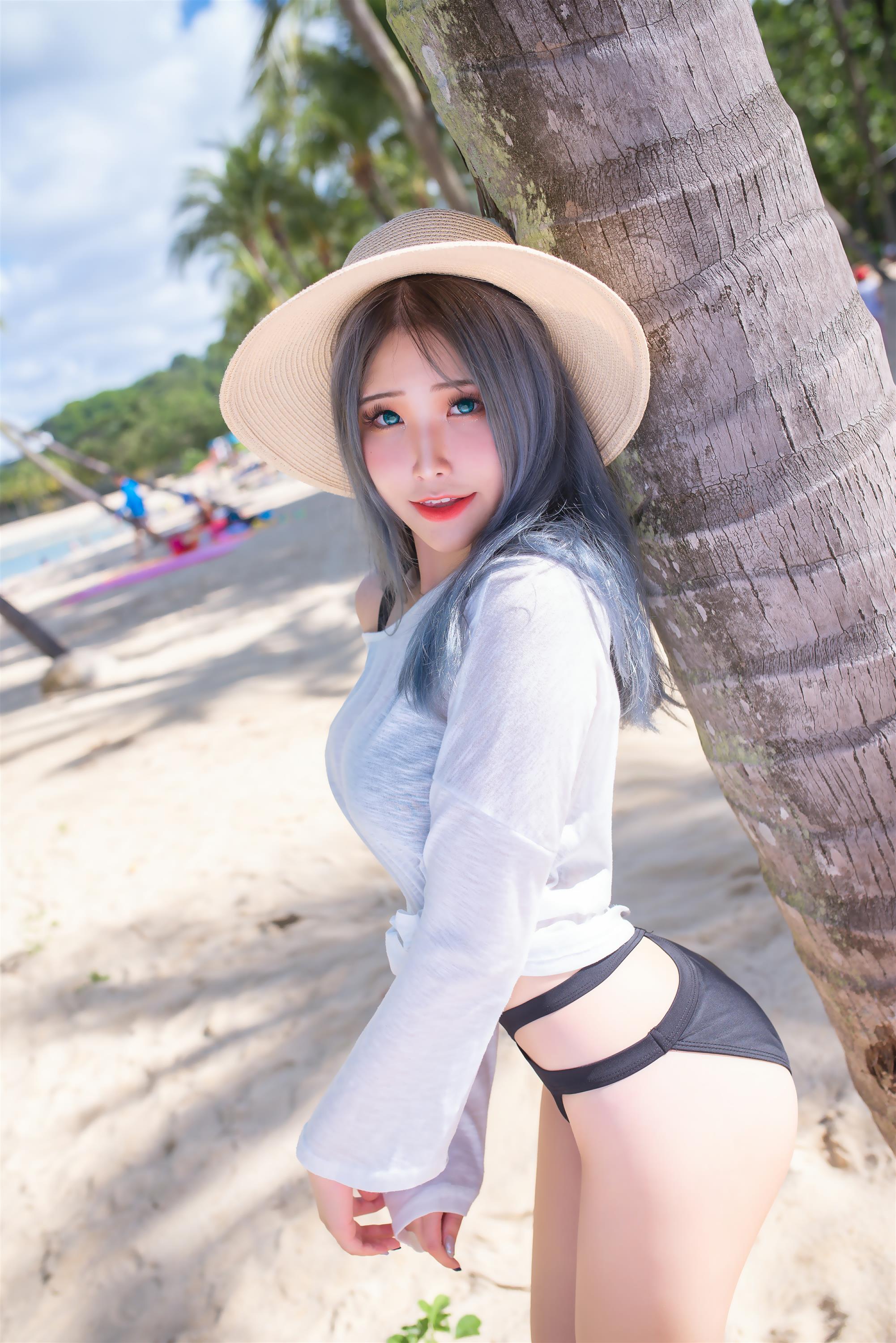 Cosplay花リリ(Plant Lily) Beach lily - 29.jpg
