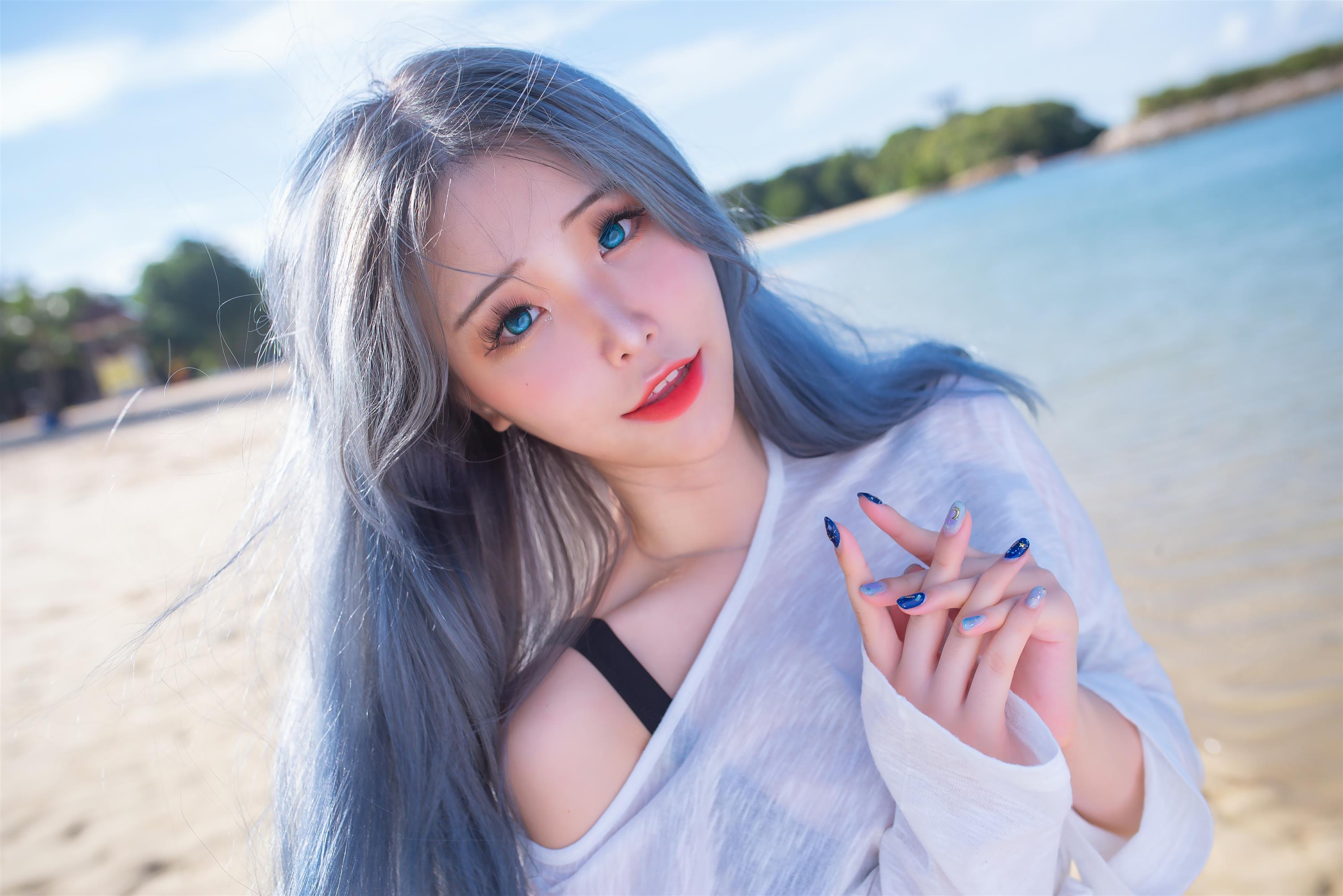 Cosplay花リリ(Plant Lily) Beach lily - 5.jpg