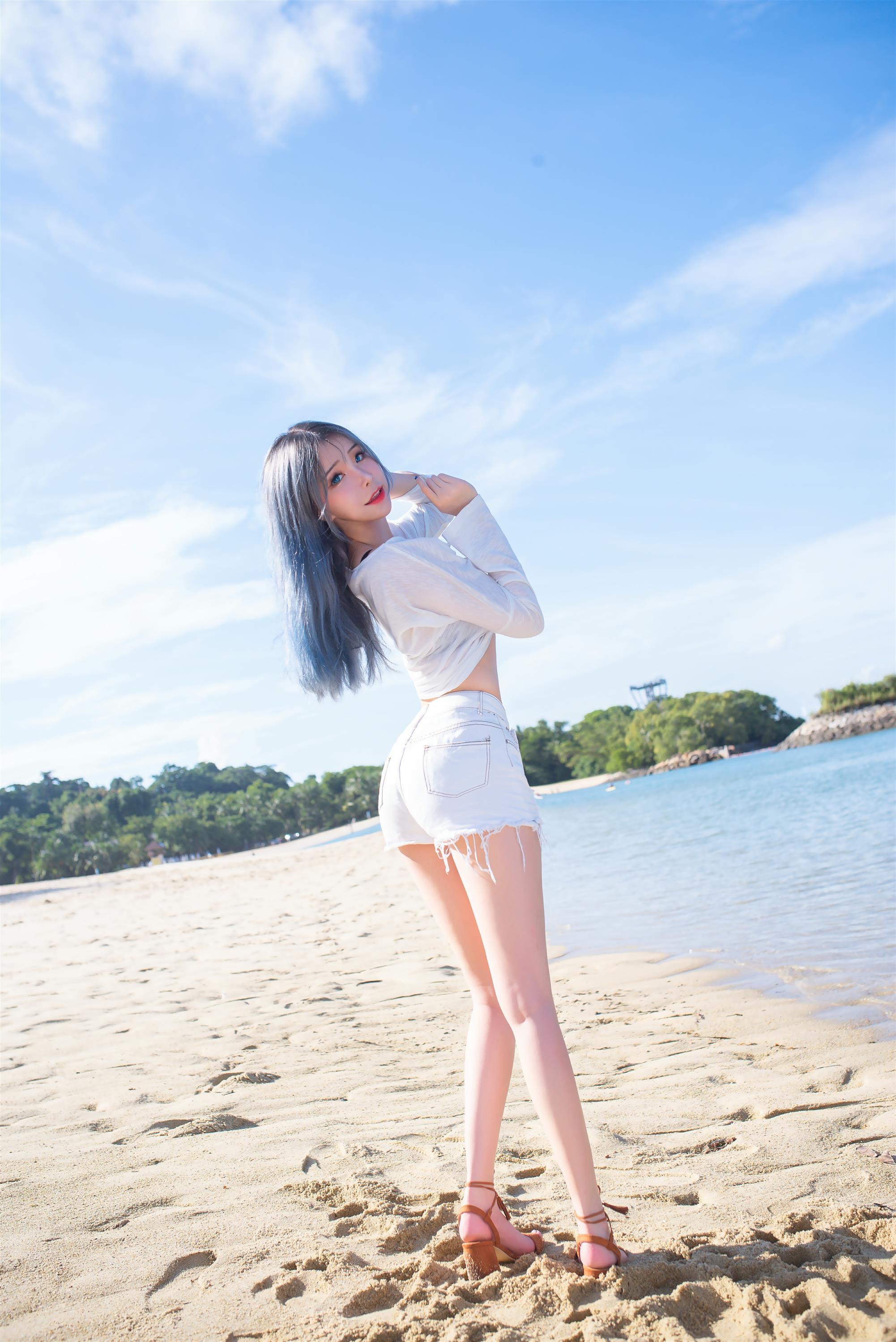 Cosplay花リリ(Plant Lily) Beach lily - 3.jpg