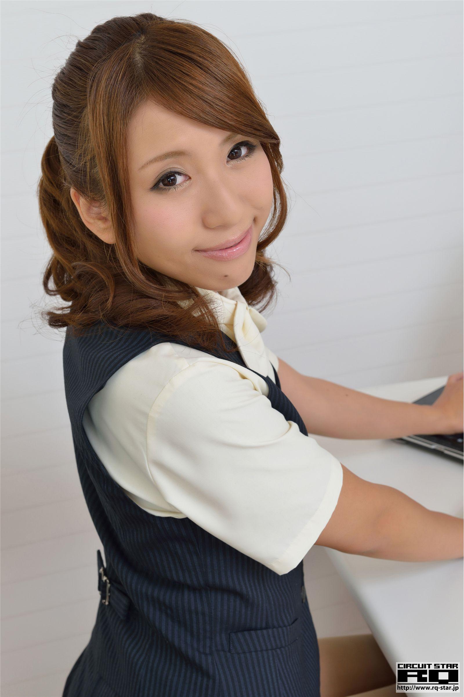 RQ-STAR 2015.08.24 NO.01050 Miki Makibashi 牧橋美輝 Office Lady - 35.jpg