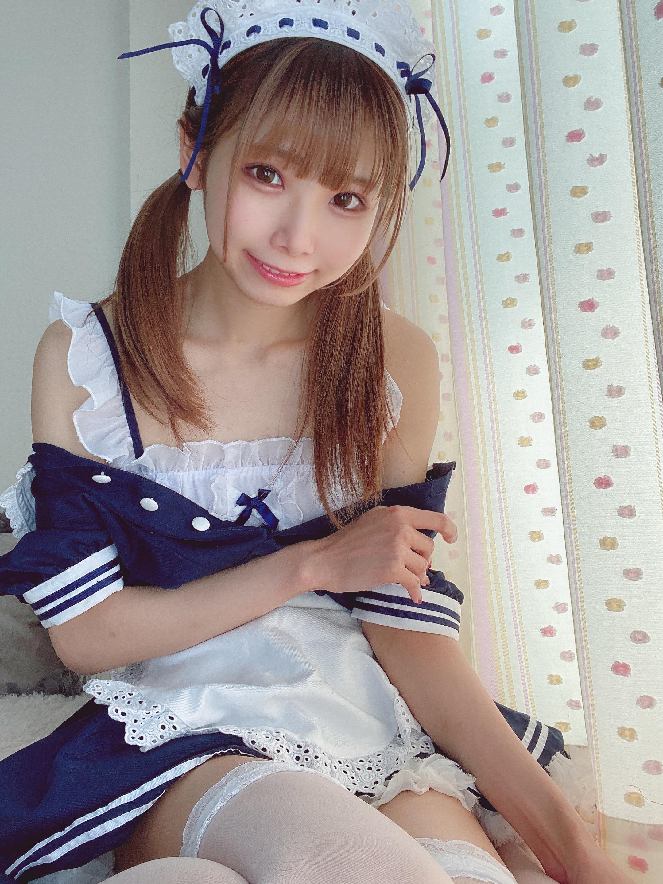(Cosplay) Mahore Himemiya 姫宮まほれ Selfie  DL photobook maid - 99.jpg