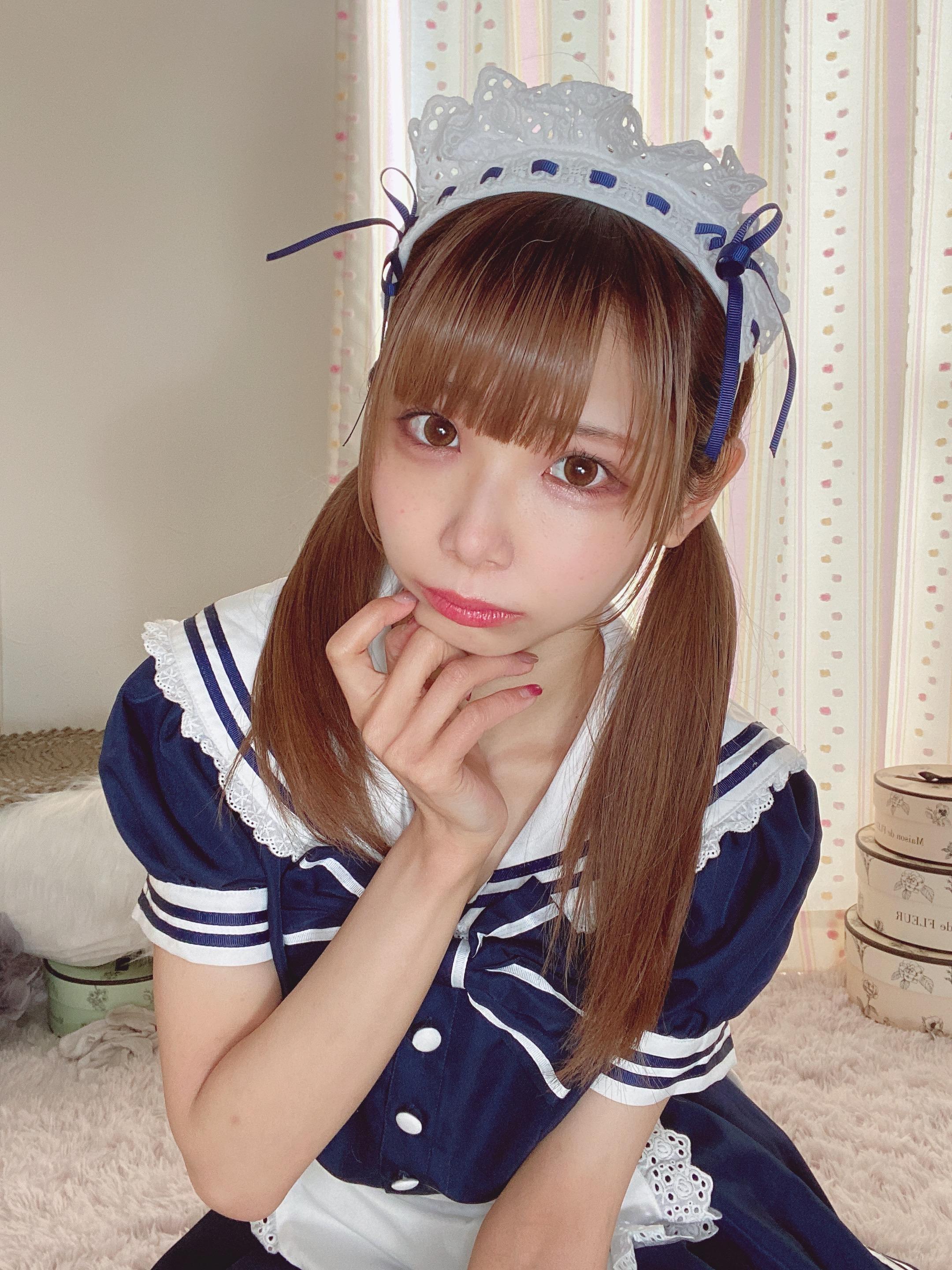 (Cosplay) Mahore Himemiya 姫宮まほれ Selfie  DL photobook maid - 1.jpg