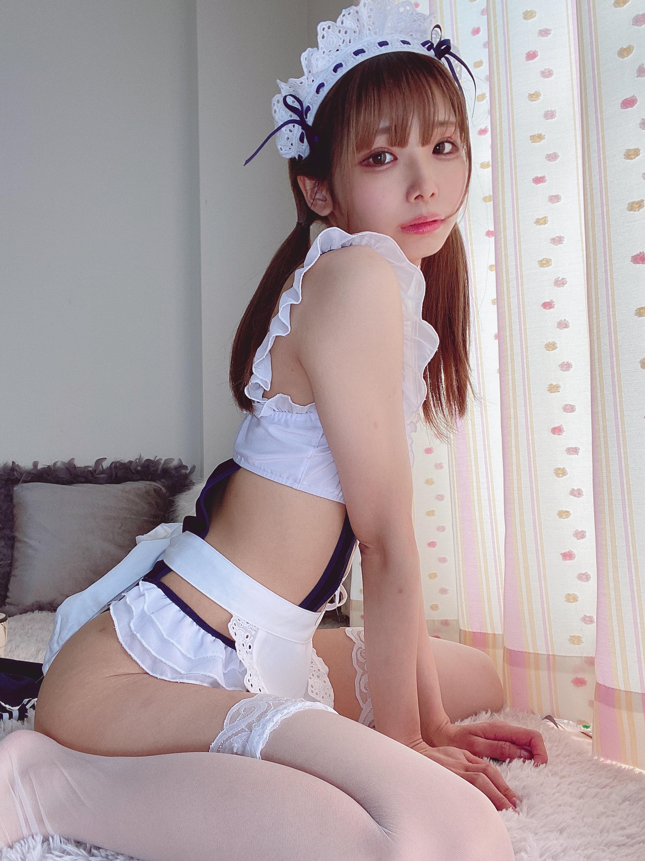 (Cosplay) Mahore Himemiya 姫宮まほれ Selfie  DL photobook maid - 12.jpg