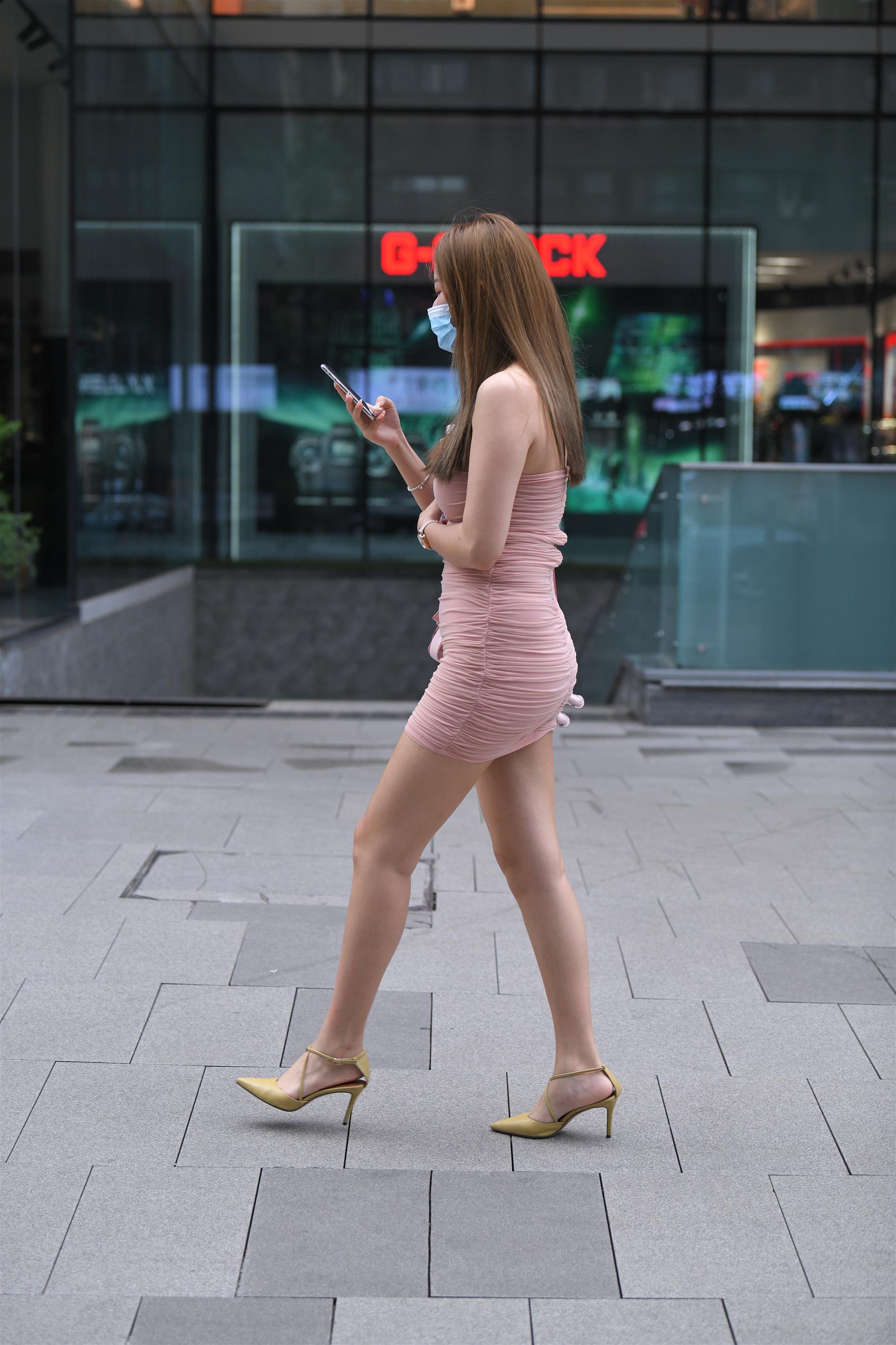 Street Pink tight mini skirt - 35.jpg