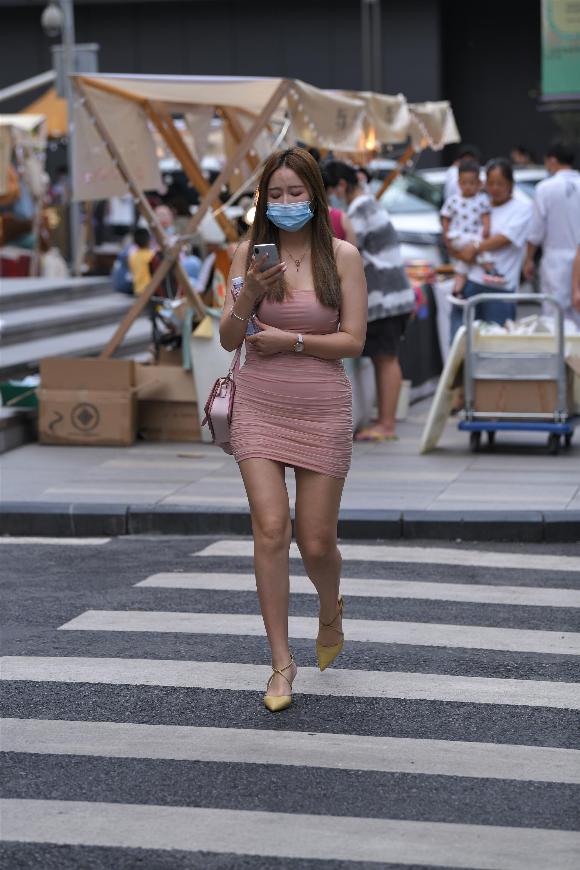 Street Pink tight mini skirt - 20.jpg
