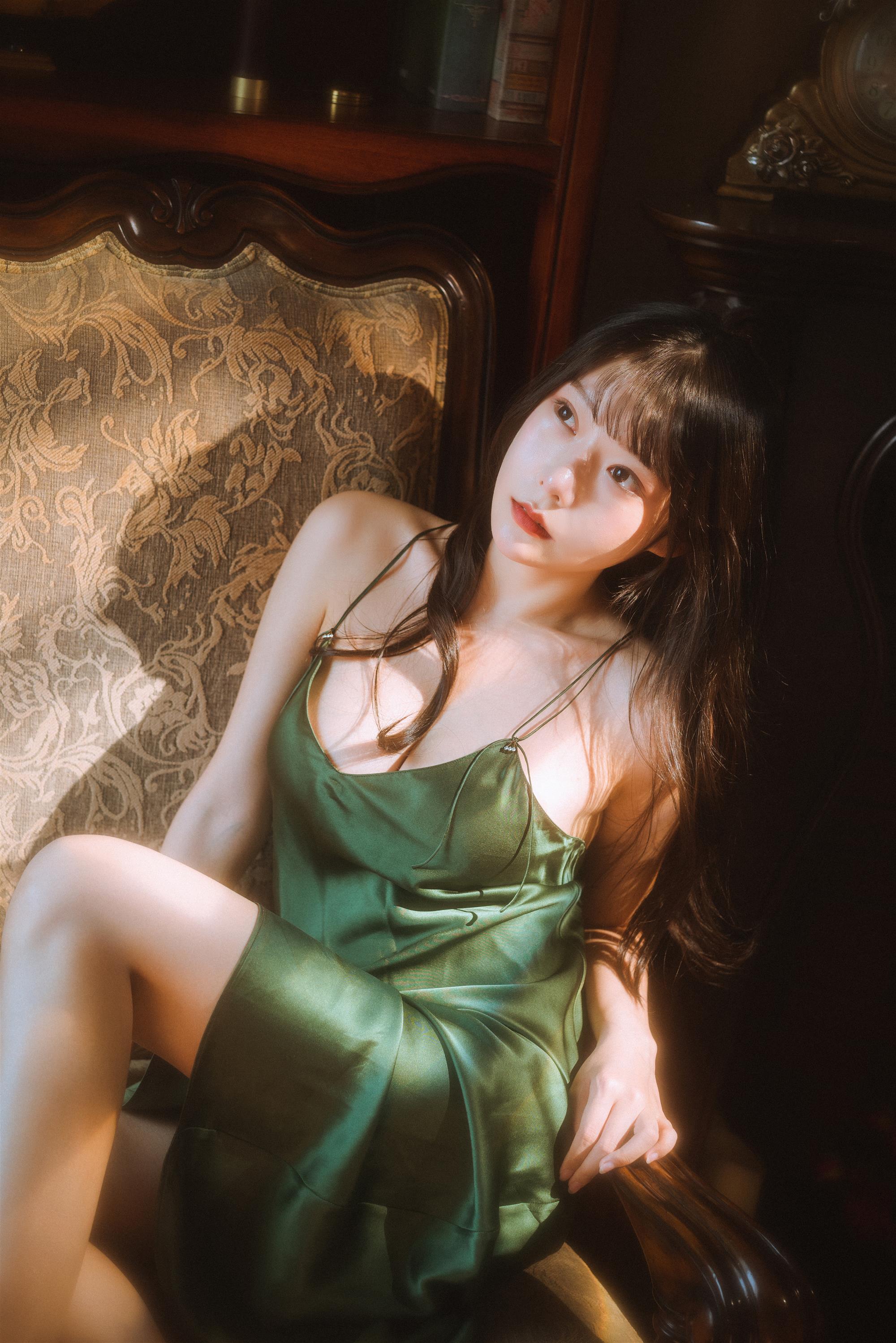 Cosplay 香草喵露露 Green dress - 19.jpg