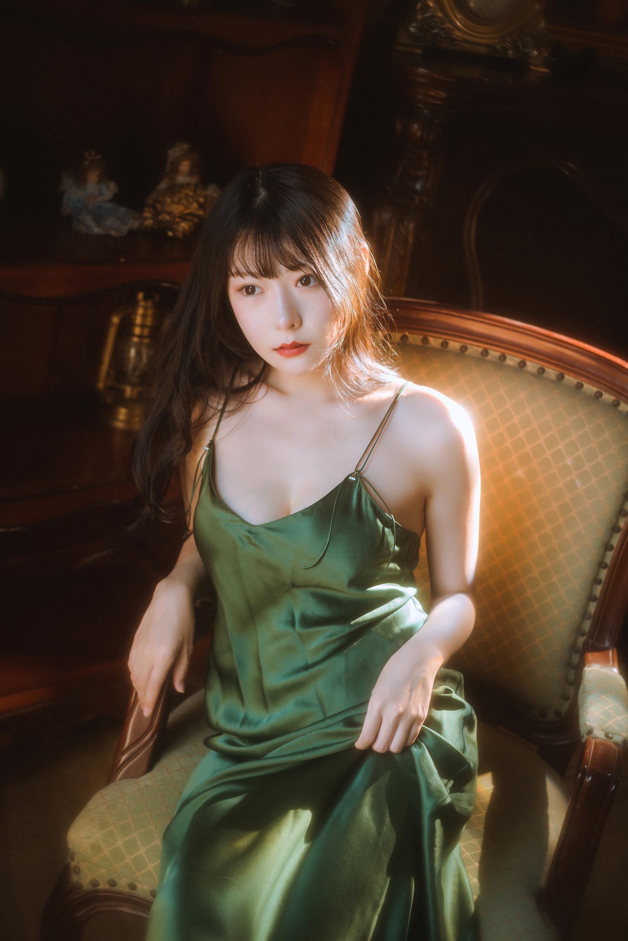 Cosplay 香草喵露露 Green dress - 6.jpg