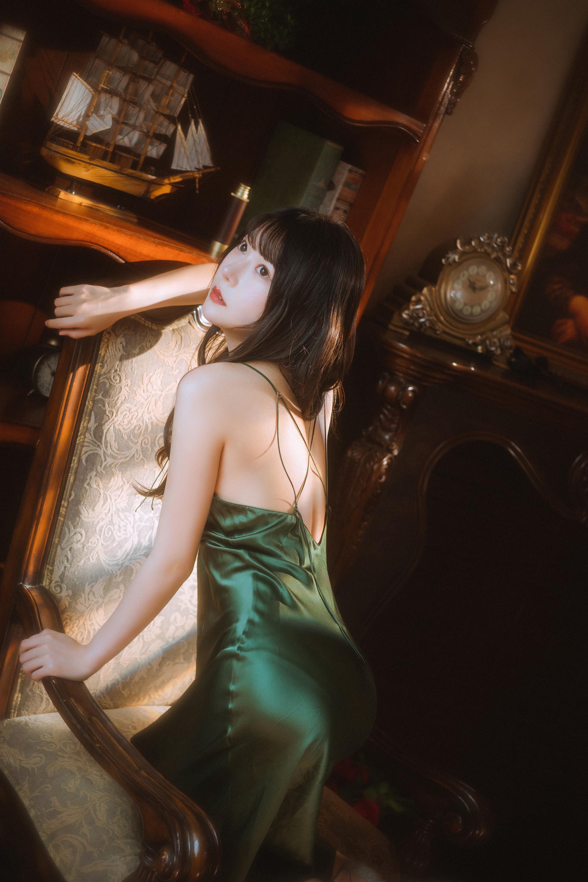 Cosplay 香草喵露露 Green dress - 12.jpg