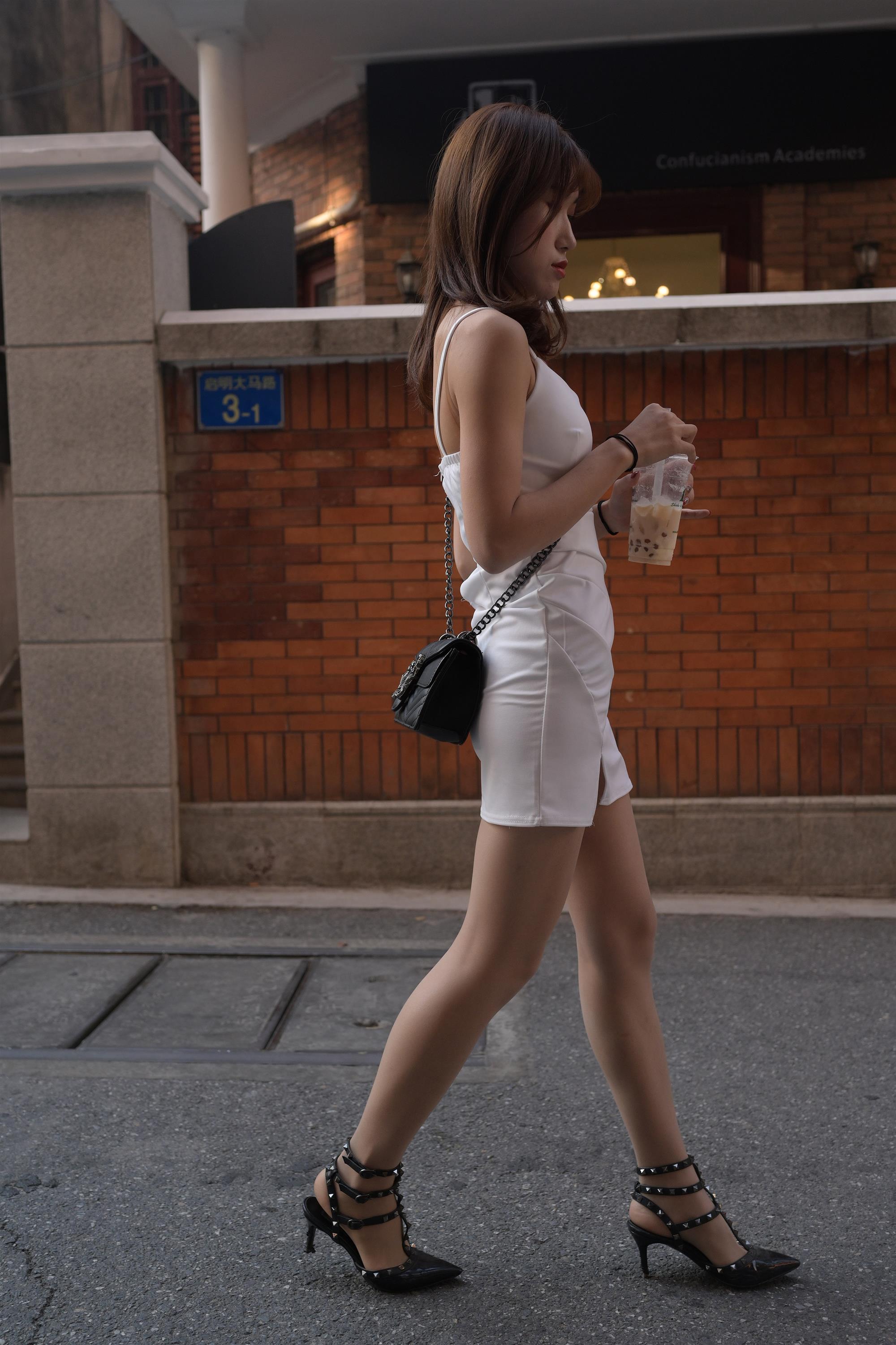 Street white dress and high heels - 29.jpg