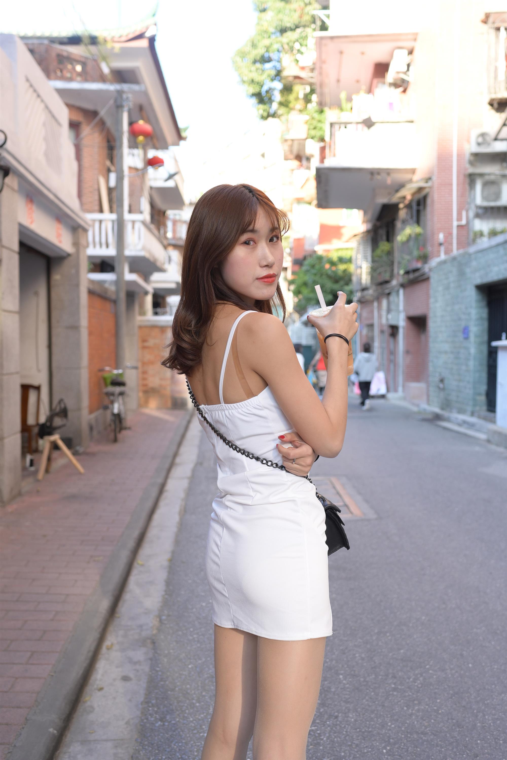 Street white dress and high heels - 18.jpg