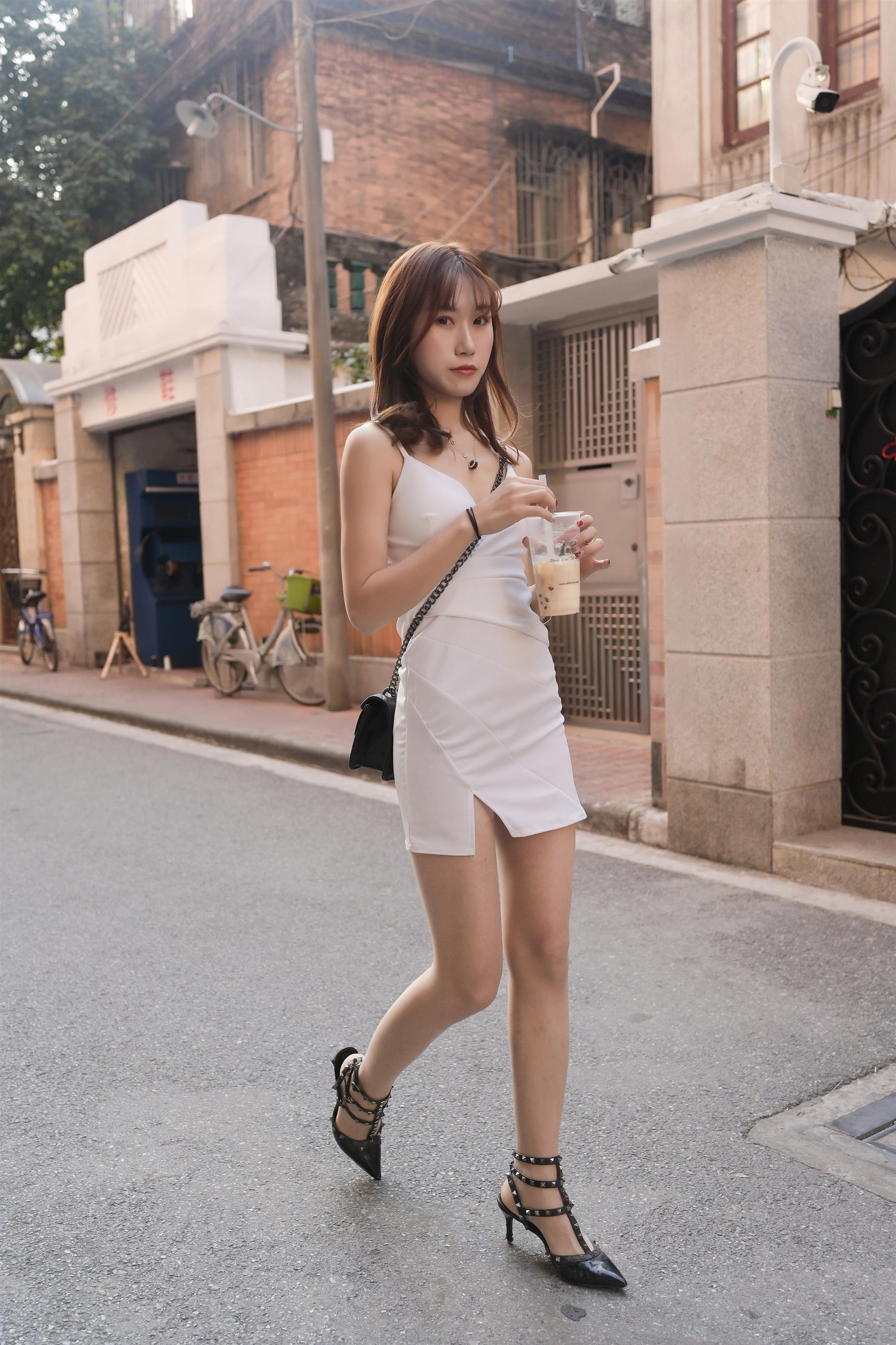 Street white dress and high heels - 26.jpg