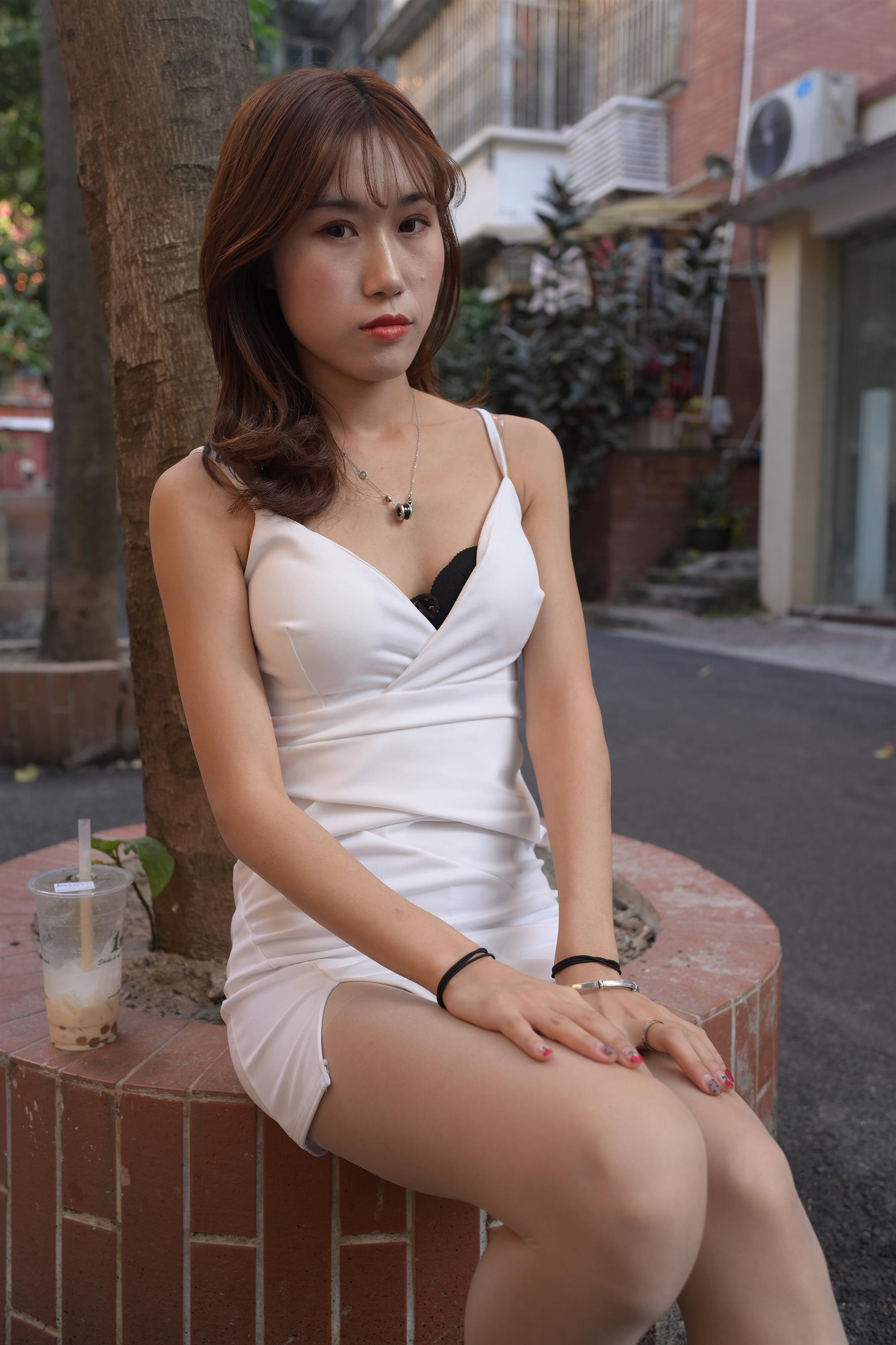 Street white dress and high heels - 55.jpg