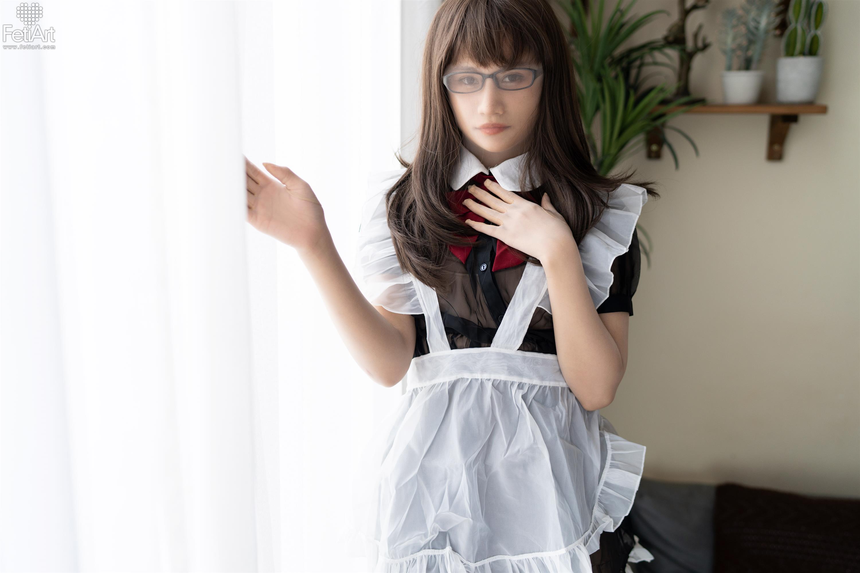 FetiArt尚物集 NO.00048 Pantyhose Encasement Maid MODEL Jasmine - 3.jpg