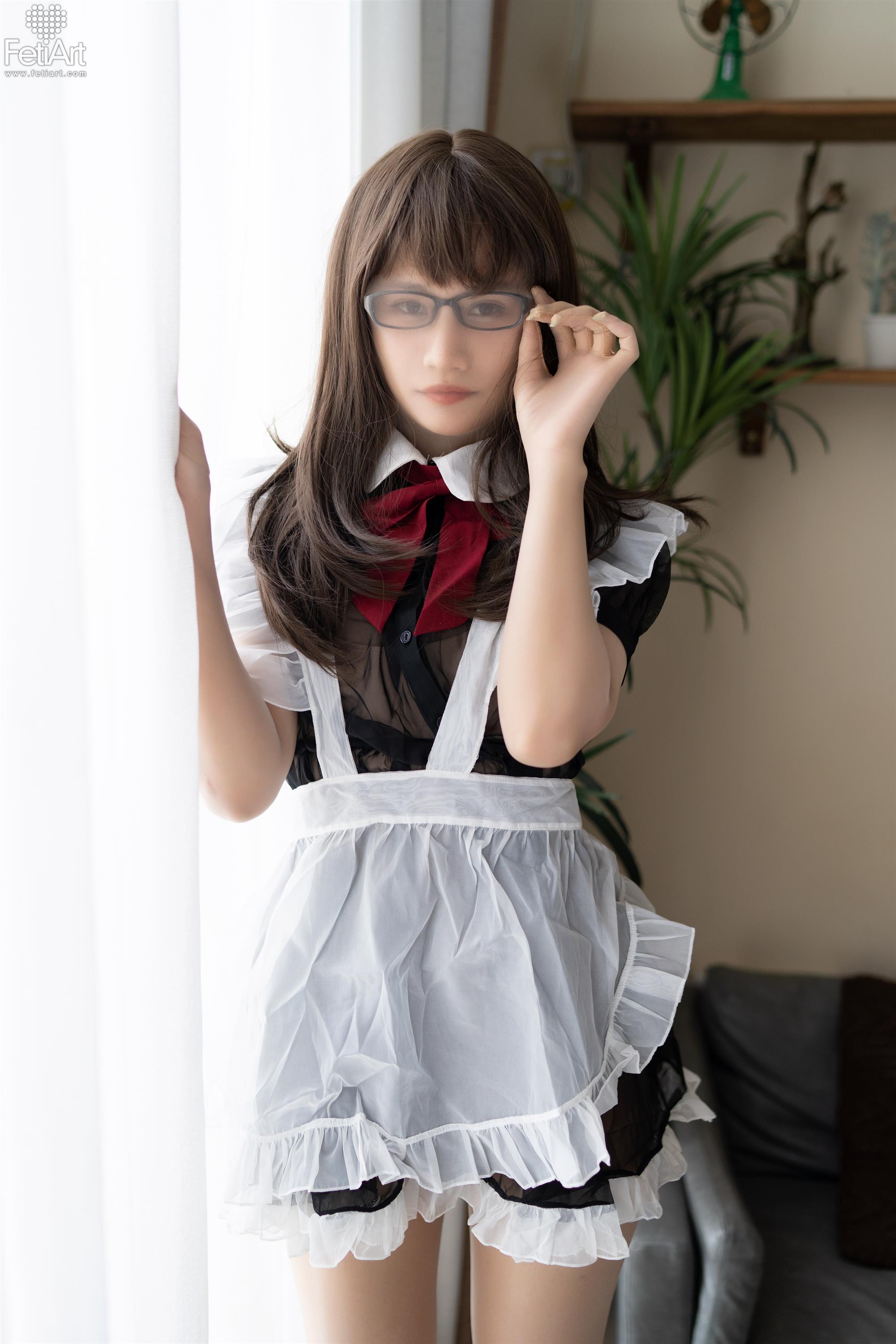 FetiArt尚物集 NO.00048 Pantyhose Encasement Maid MODEL Jasmine - 2.jpg