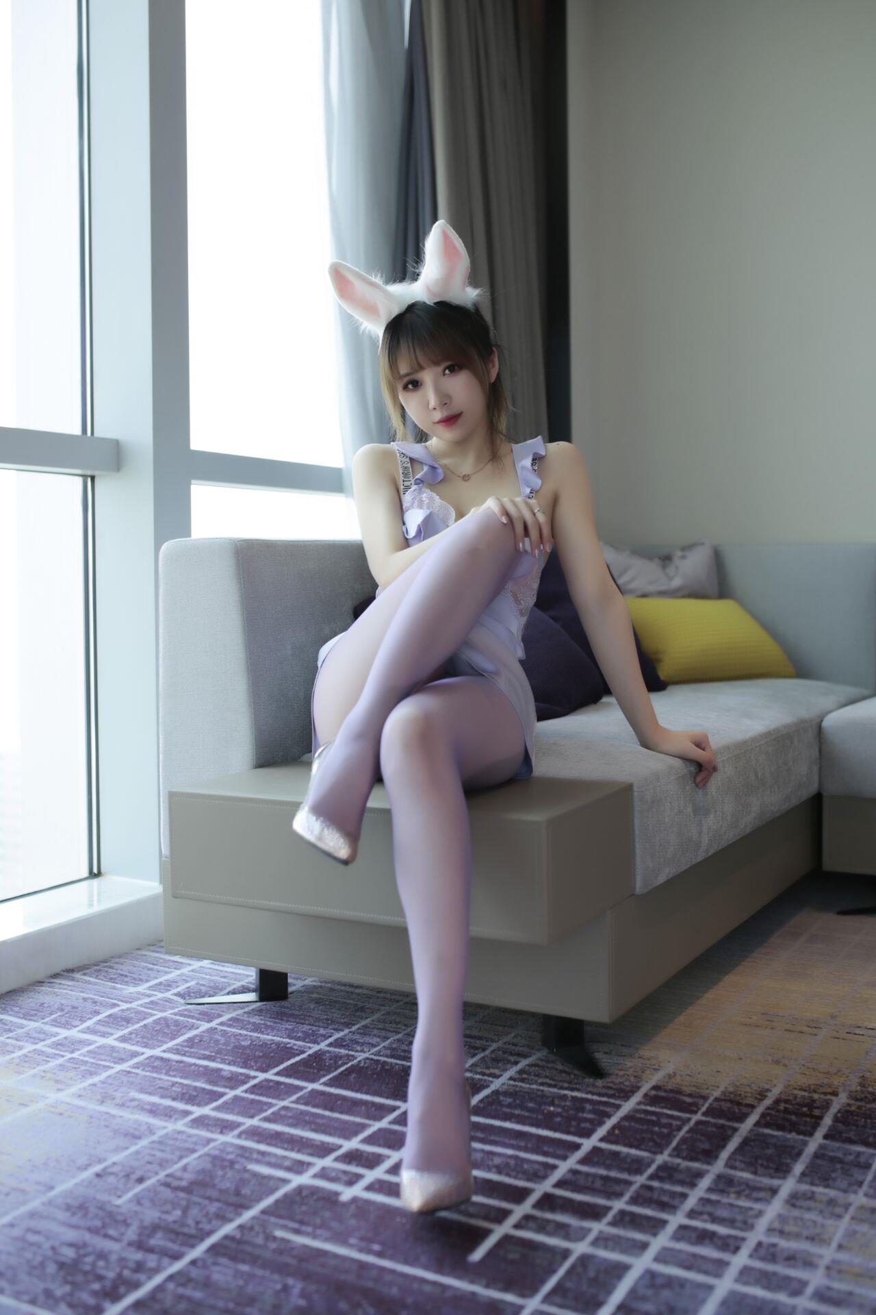 Cosplay 小女巫露娜 粉紫兔兔 - 35.jpg